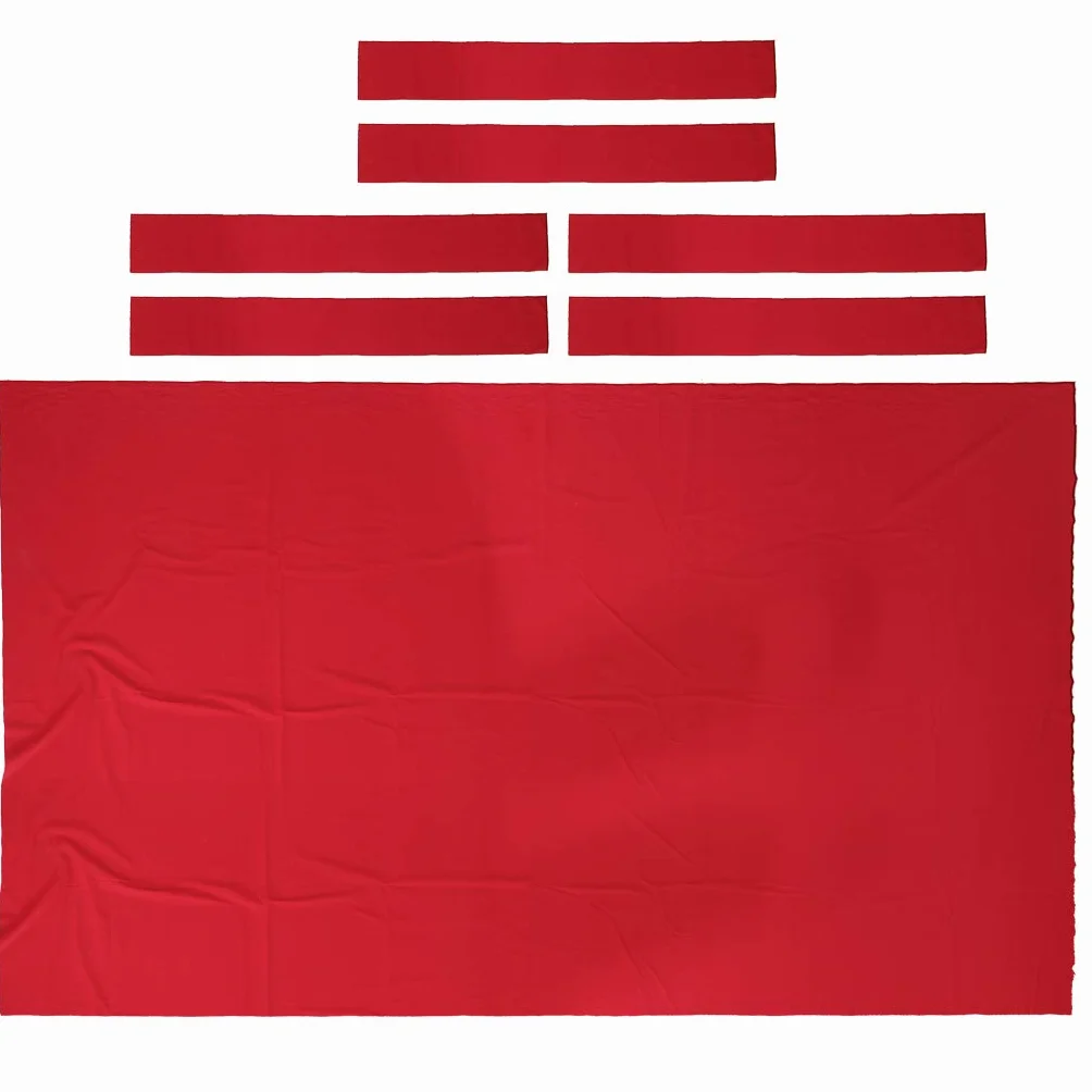 Cubierta de Nylon para Mesa de Billar Rojo 2.8x1.5m