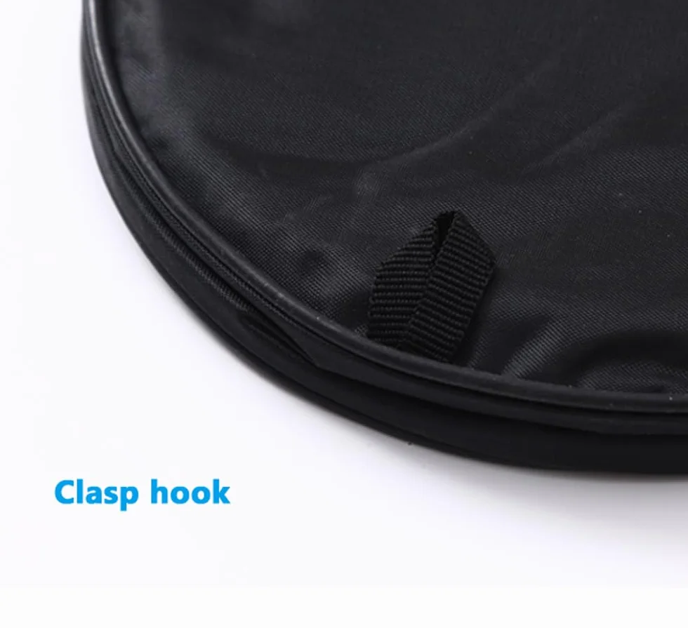 Mochila de bádminton impermeable 70x22x2.5 cm negra 2 raquetas