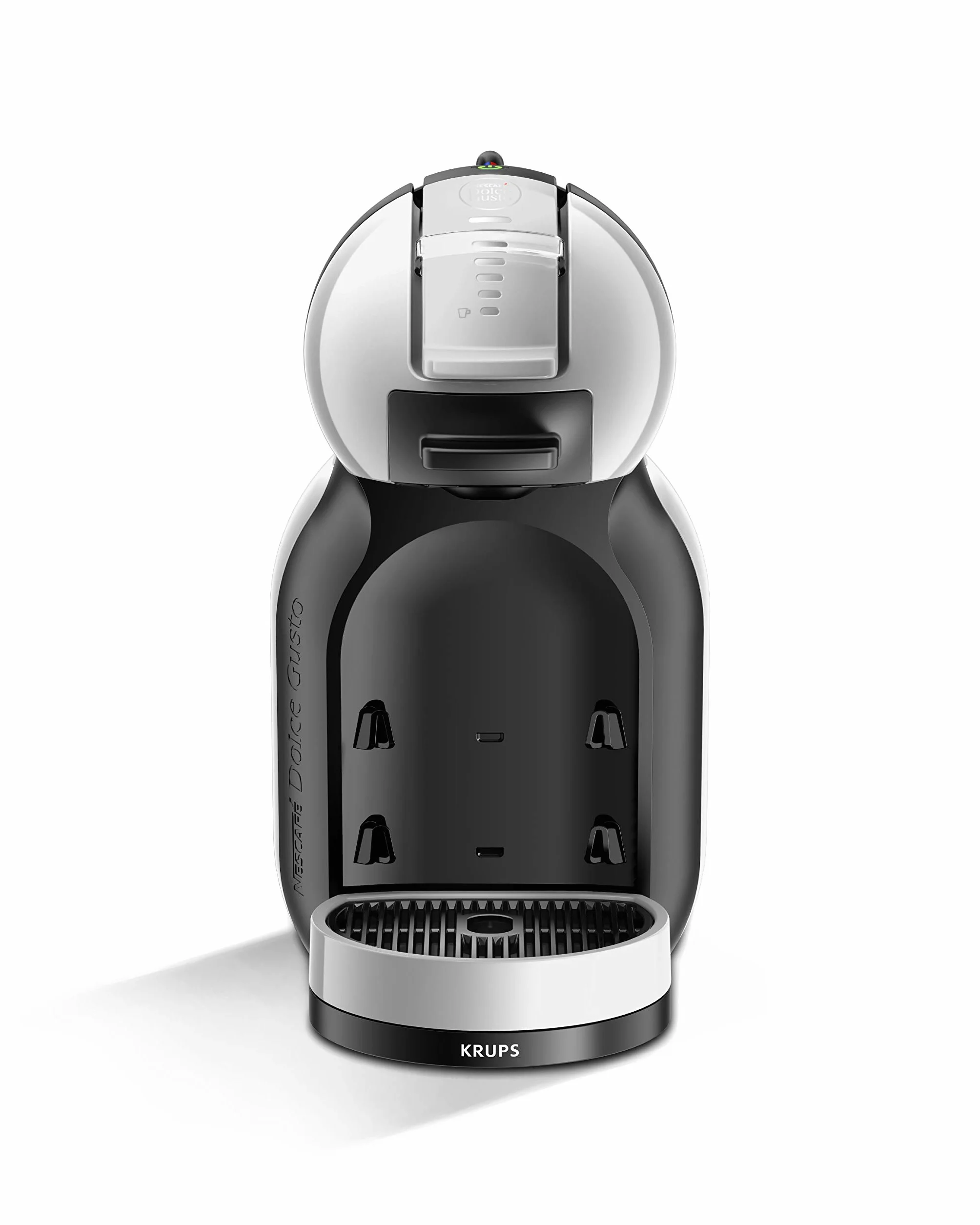Krups Nescafé Dolce Gusto Mini Me KP123BK - Máquina de café espresso y otras bebidas, automática, gris/negro
