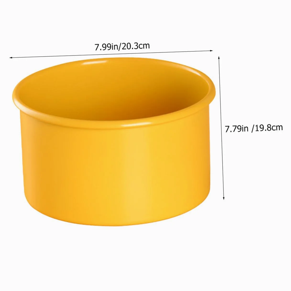 Hemobllo Molde para Pastel Desmontable Antiadherente de Acero Inoxidable para Hornear en Casa