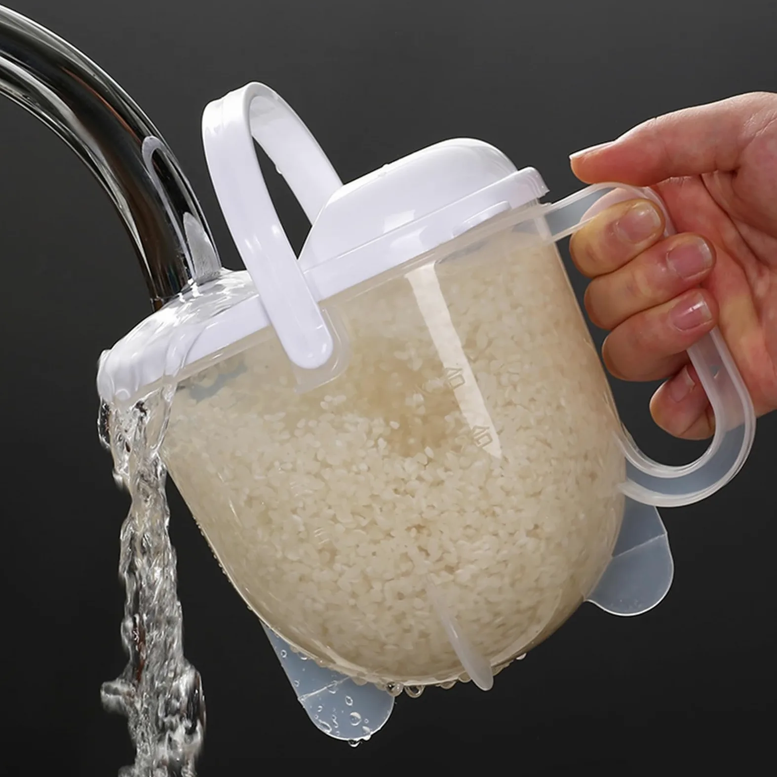Colador de Verduras, Escurridor de arroz, colador de Lavado, escurridor, Cesta de Cocina, Cesta de arroz para Remojar