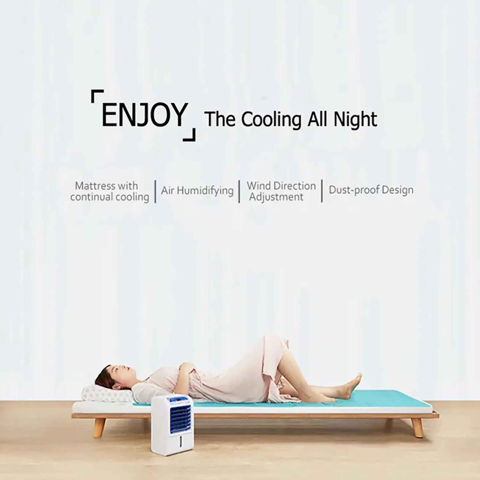 Almohadilla de enfriamiento para colchón, sistema de enfriamiento para cama doble, colchón de agua de enfriamiento, inteligente, suave, sistema de enfriamiento de agua para colchón enfriado, ideal par