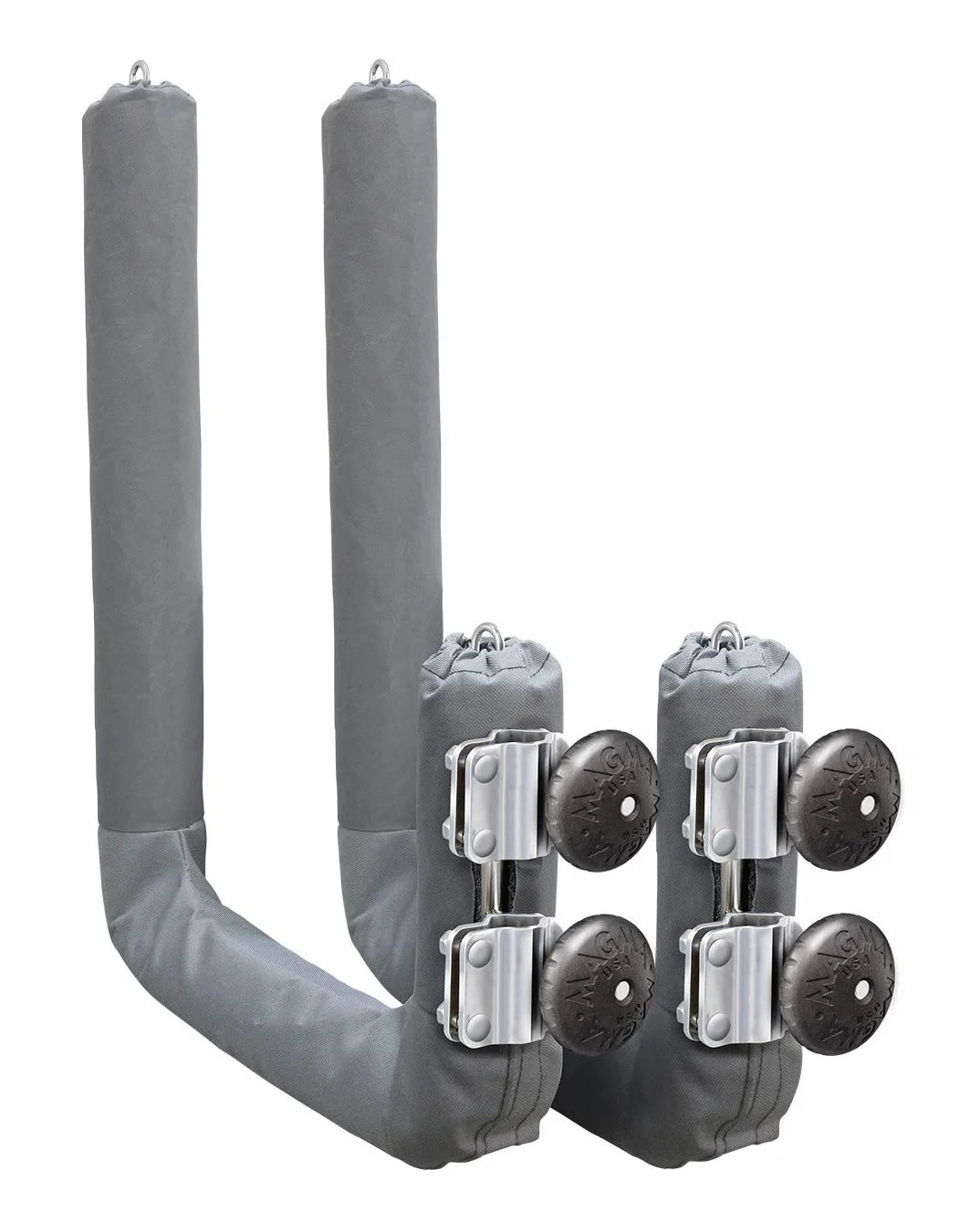 MAGMA Products R10-626 Removable Rail Mounted Kayak/Sup Rack Soporte Barco, Acero Inoxidable Pulido