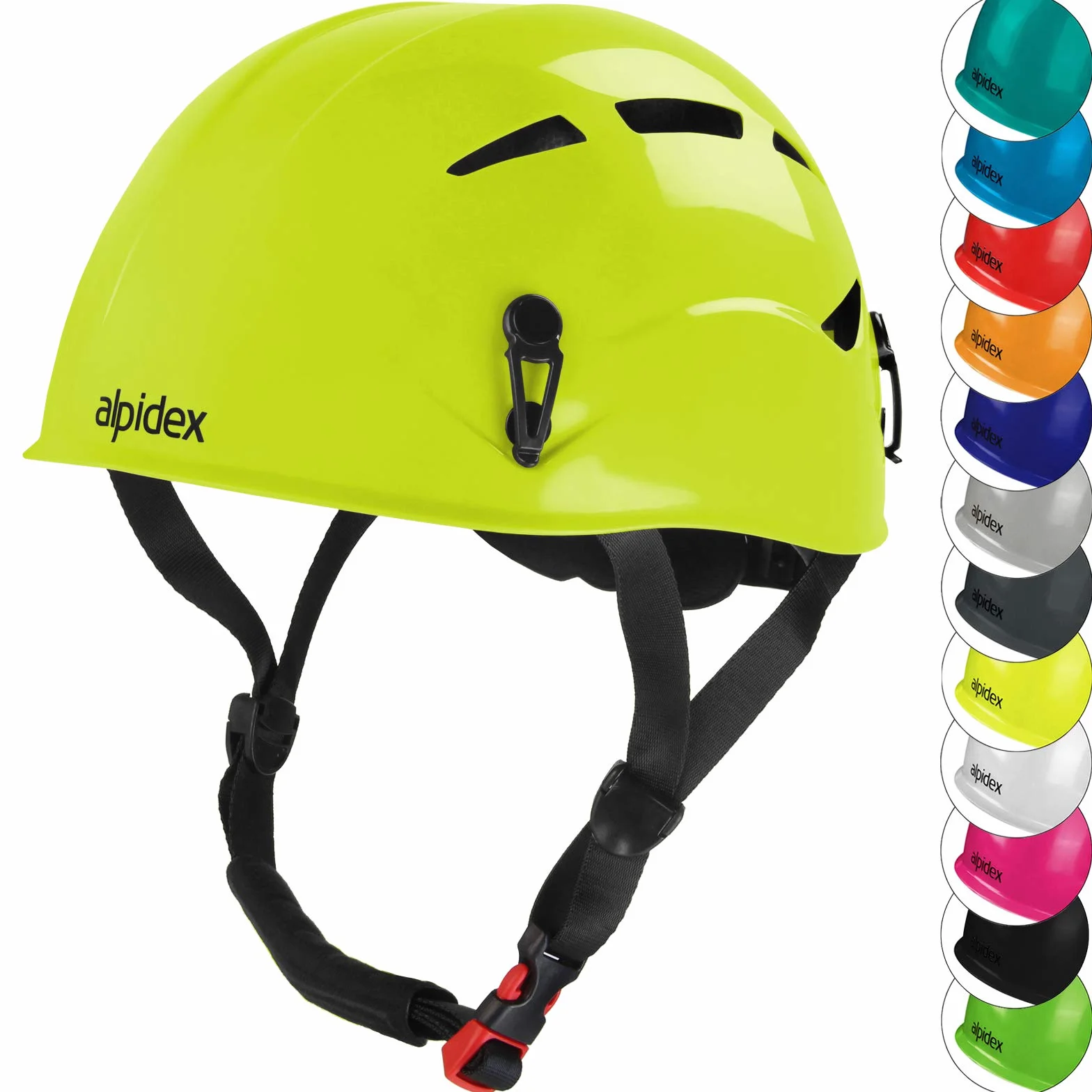 ALPIDEX Casco de Escalada Universal EN 12492