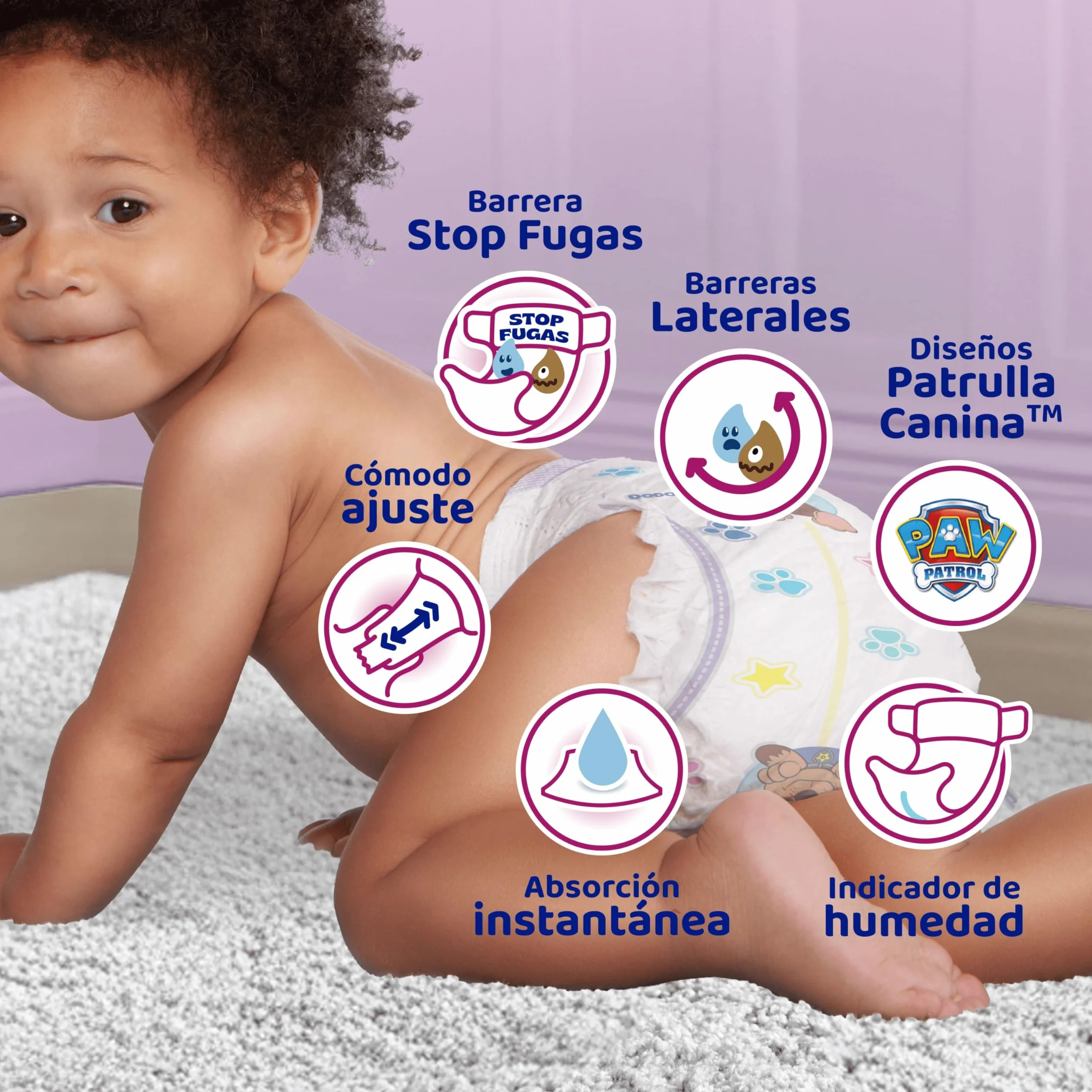 Dodot Pañales Bebé Activity Talla 4 (9-14 kg), 174 Pañales, Nuestro Nº1 en Absorción y Comodidad