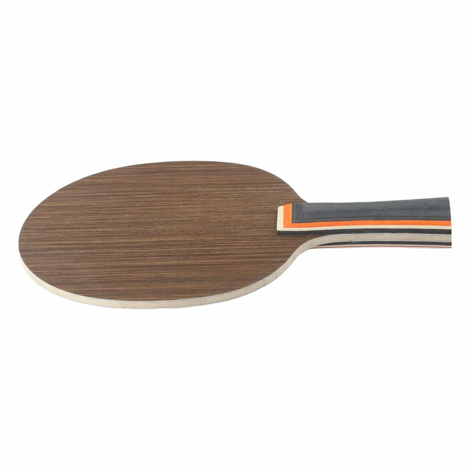Hoja de tenis de mesa de madera de 5 capas, raqueta de agarre horizontal profesional