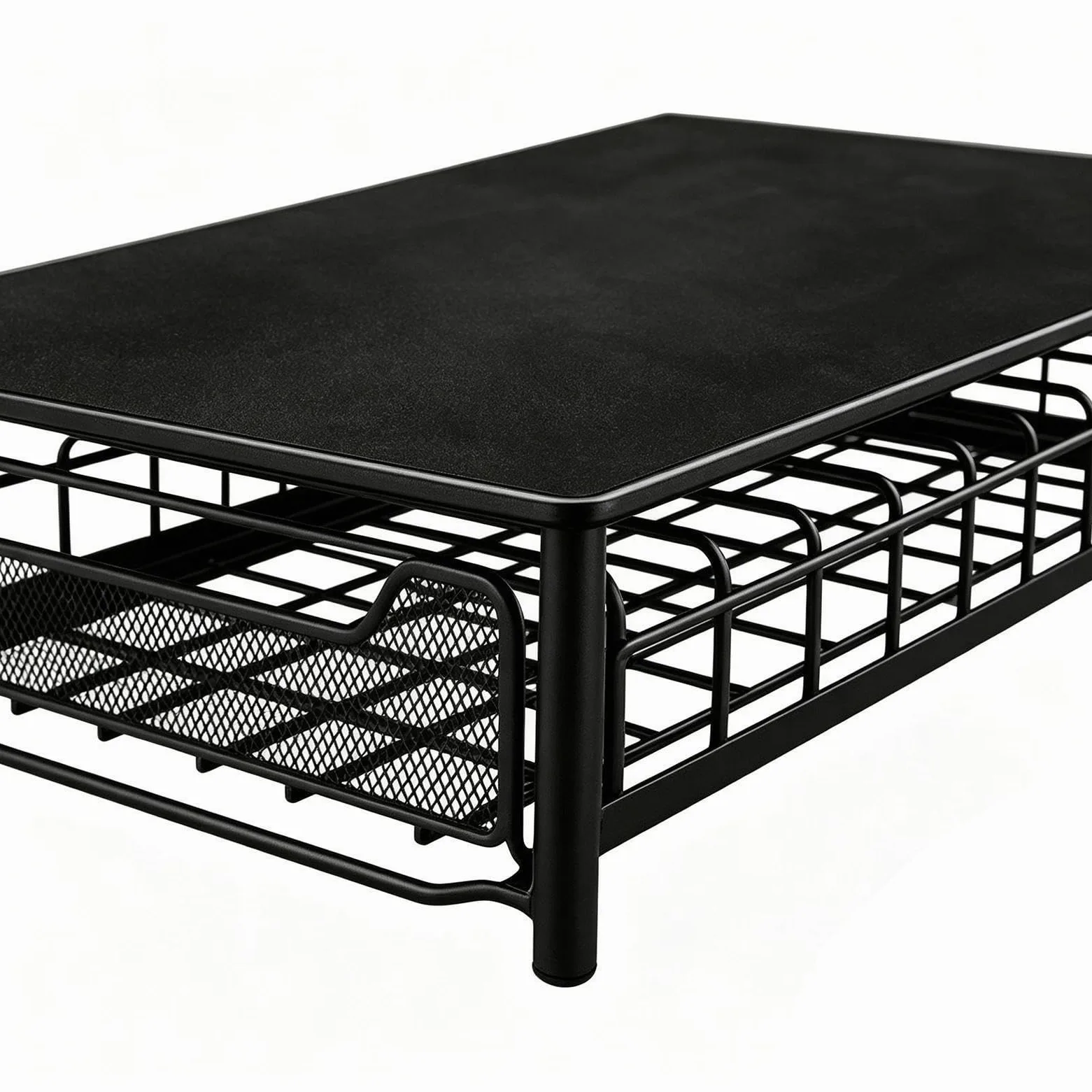 Cajón para Cápsulas de Café Capacidad para 60 Cápsulas de Acceso Rápido | Base para Estación de Café con Cajón Extraíble para Salón, Cocina, Oficina o Junto a