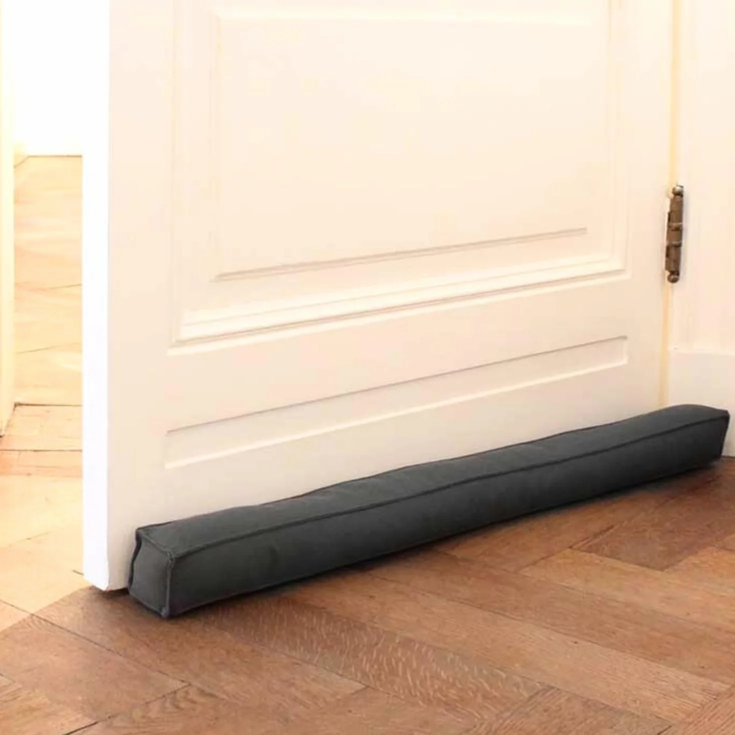 Burlete magnético para puertas de 90 cm – Junta para suelo de puerta gris – Protección contra corrientes de aire y ruido – Burlete cuadrado – Diferentes tamaños