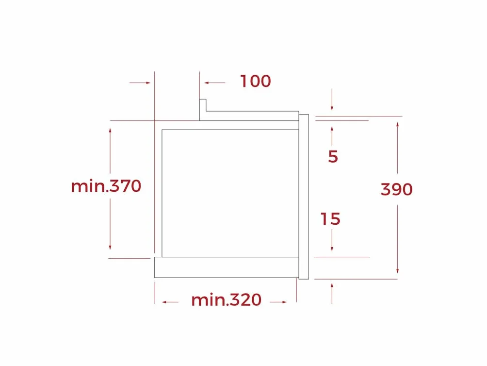 TEKA Microondas Integrable con Base Cerámica, Capacidad 22 L, Apertura Derecha, Modelo NEO MS 6220 BIS R SS