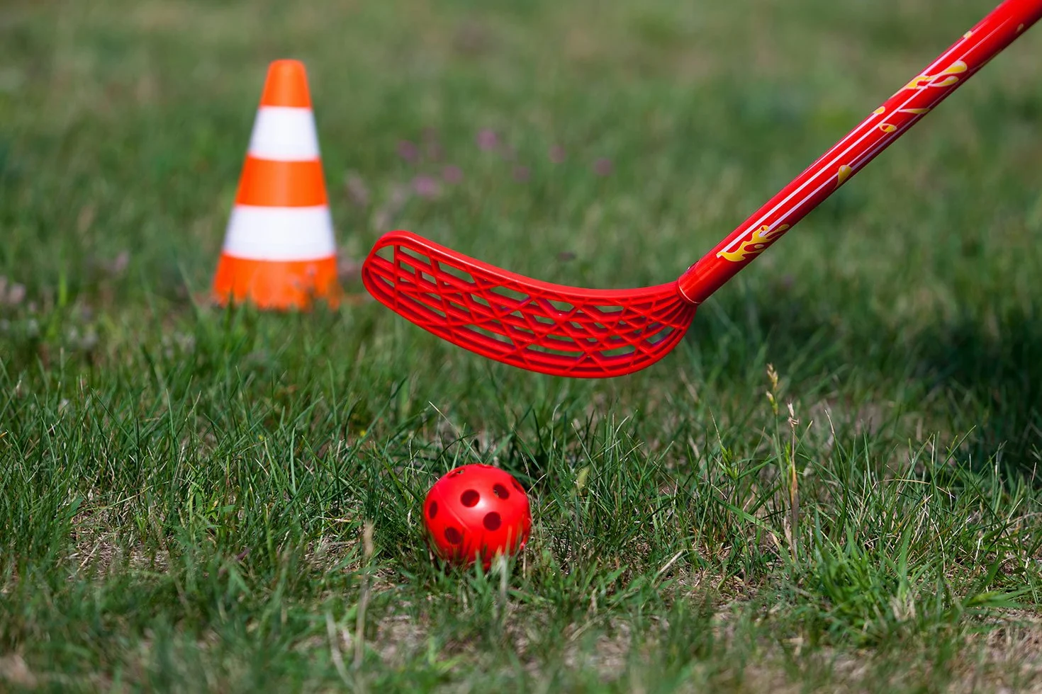 Schildkröt Juego de Hockey, 2 Palos y 2 Pelotas Ø 70 cm