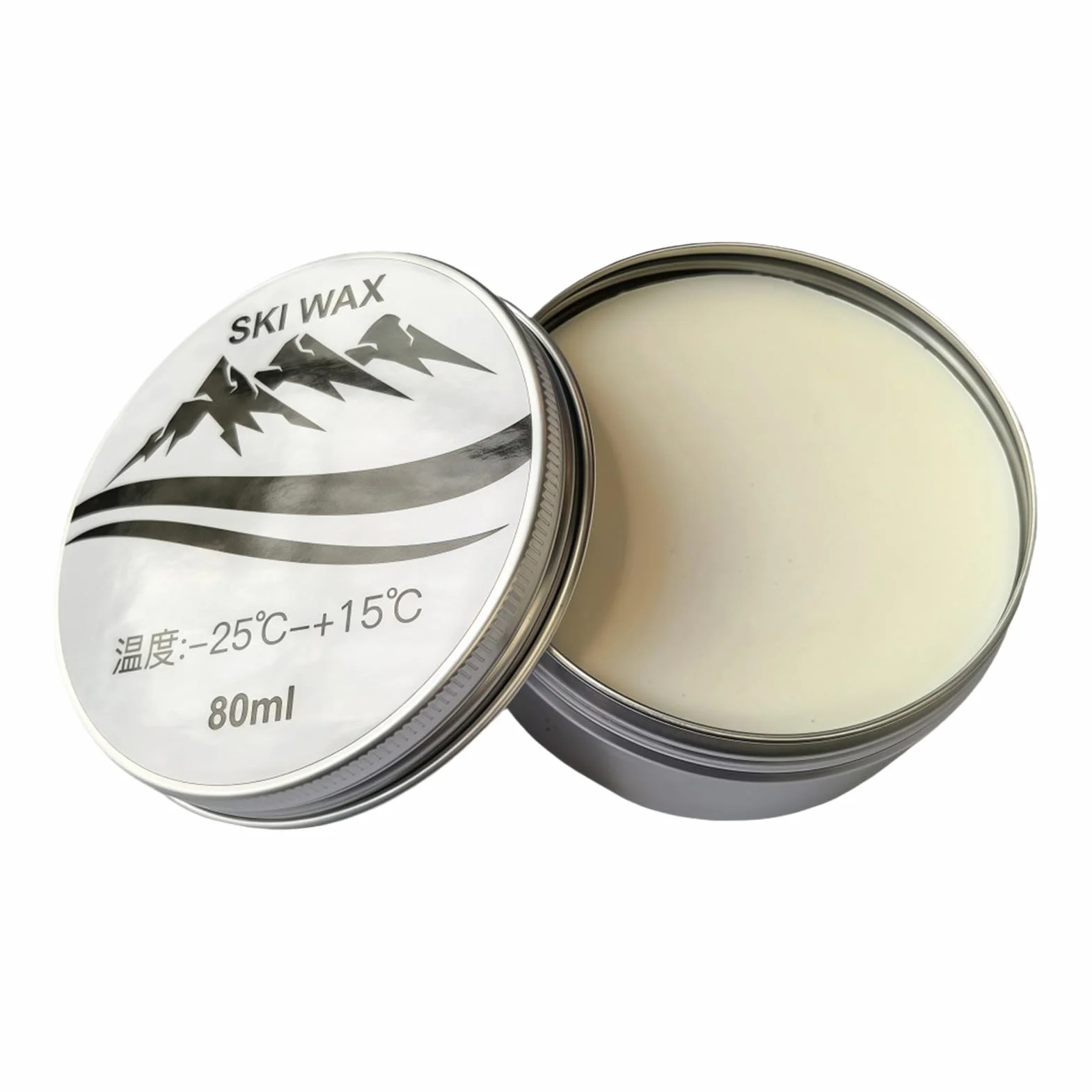 Pasta sólida de acción rápida 80ml para tabla de snowboard, deslizamiento y protección de rendimiento