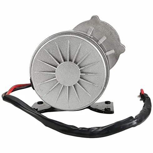 MY1025Z2 Motor Eléctrico Reducción Engranajes 12V 250W Piñón 9 Dientes 8.9:1 para Bicicleta Eléctrica Scooter