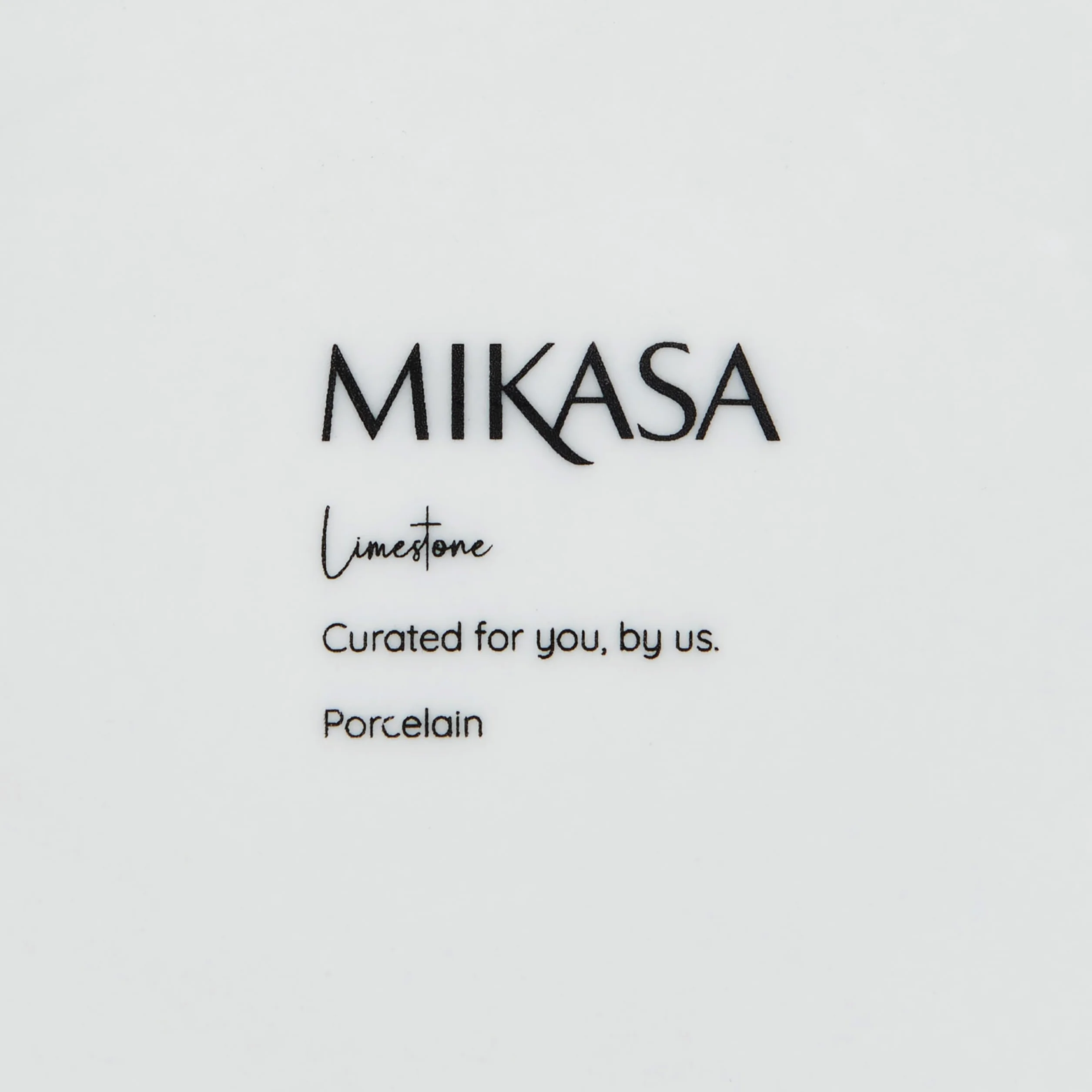 Mikasa Limestone Juego de Tazas de Porcelana, 4x Tazas de Porcelana con Borde Negro para Té y Café, 360ml| En Caja de Regalo y Aptas para Lavavajillas