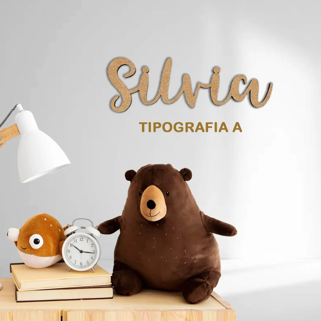 Nombre Madera Personalizado 25/35/45 cm Letras Decorativas Para Eventos Habitación Infantil Bautizo Baby Shower