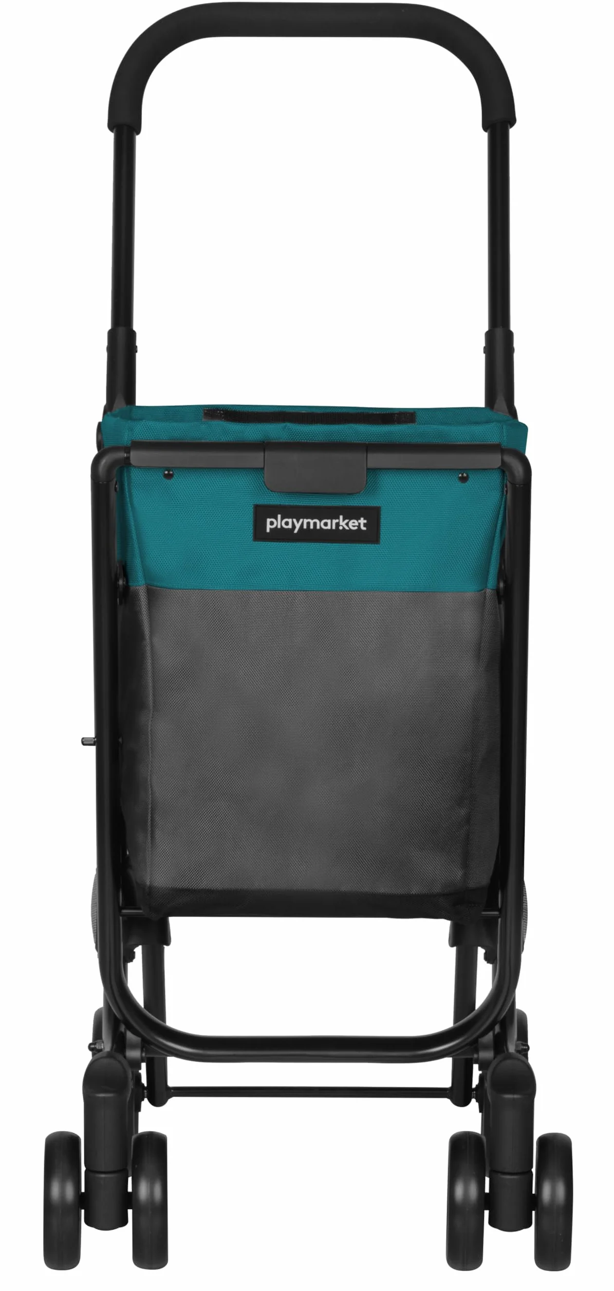 Playmarket Easy Go Carro de la Compra Plegable con Bolsa extraíble (Grey-Sapphire)