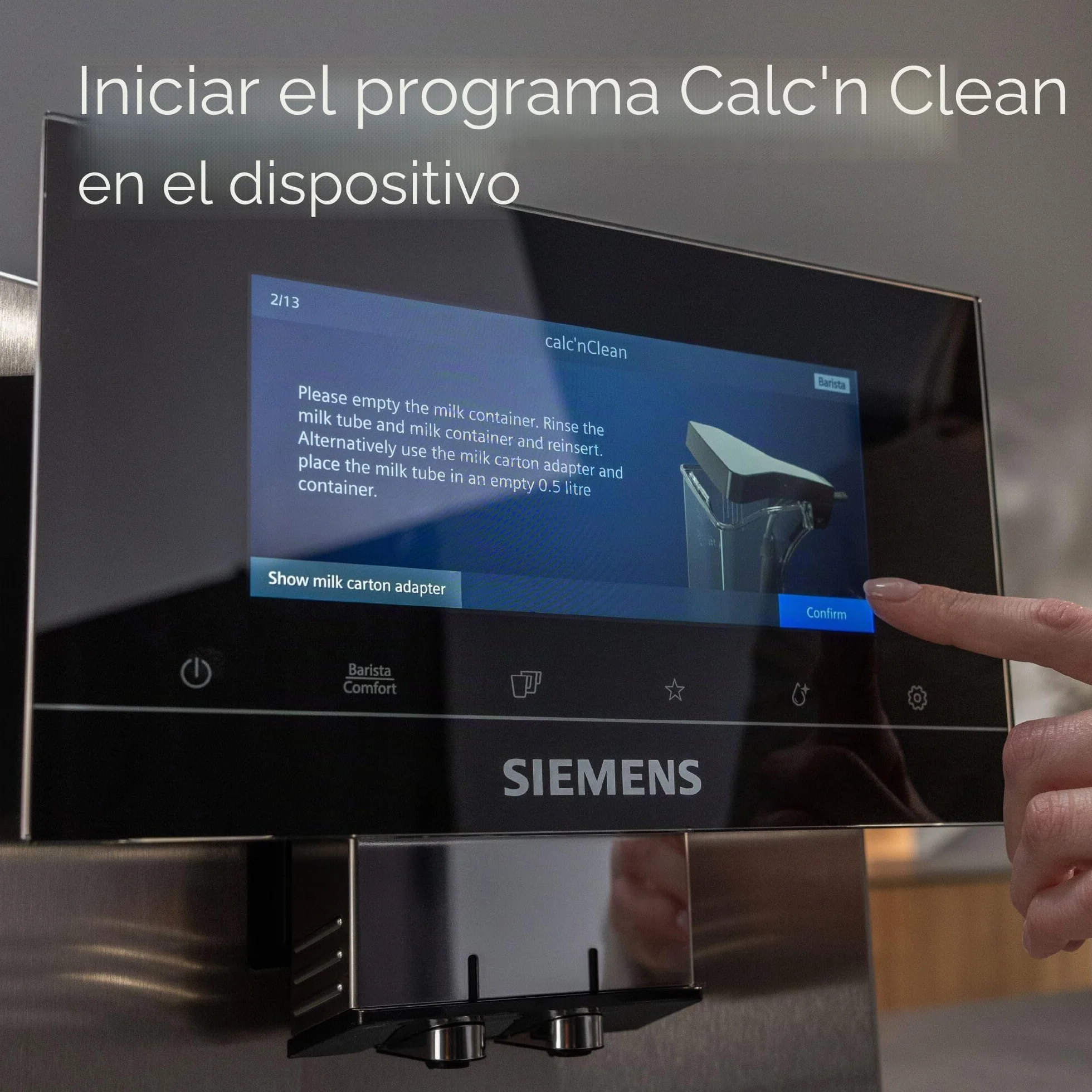 Siemens Multipack TZ80003A - Pastillas de limpieza (10 unidades, 6 pastillas descalcificadoras, apto para cafeteras automáticas de la serie EQ, así como para máquinas automáticas de montaje