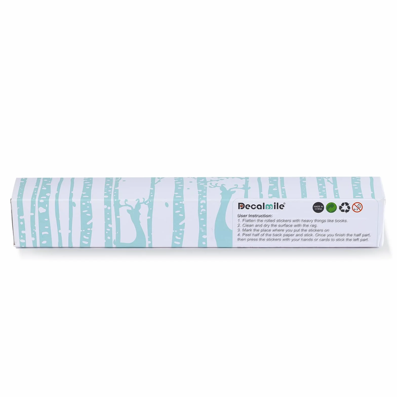 Decalmile Pegatinas de Pared Animales de la Jungla Safari Elefante Jirafa León Vinilos Decorativos Infantiles