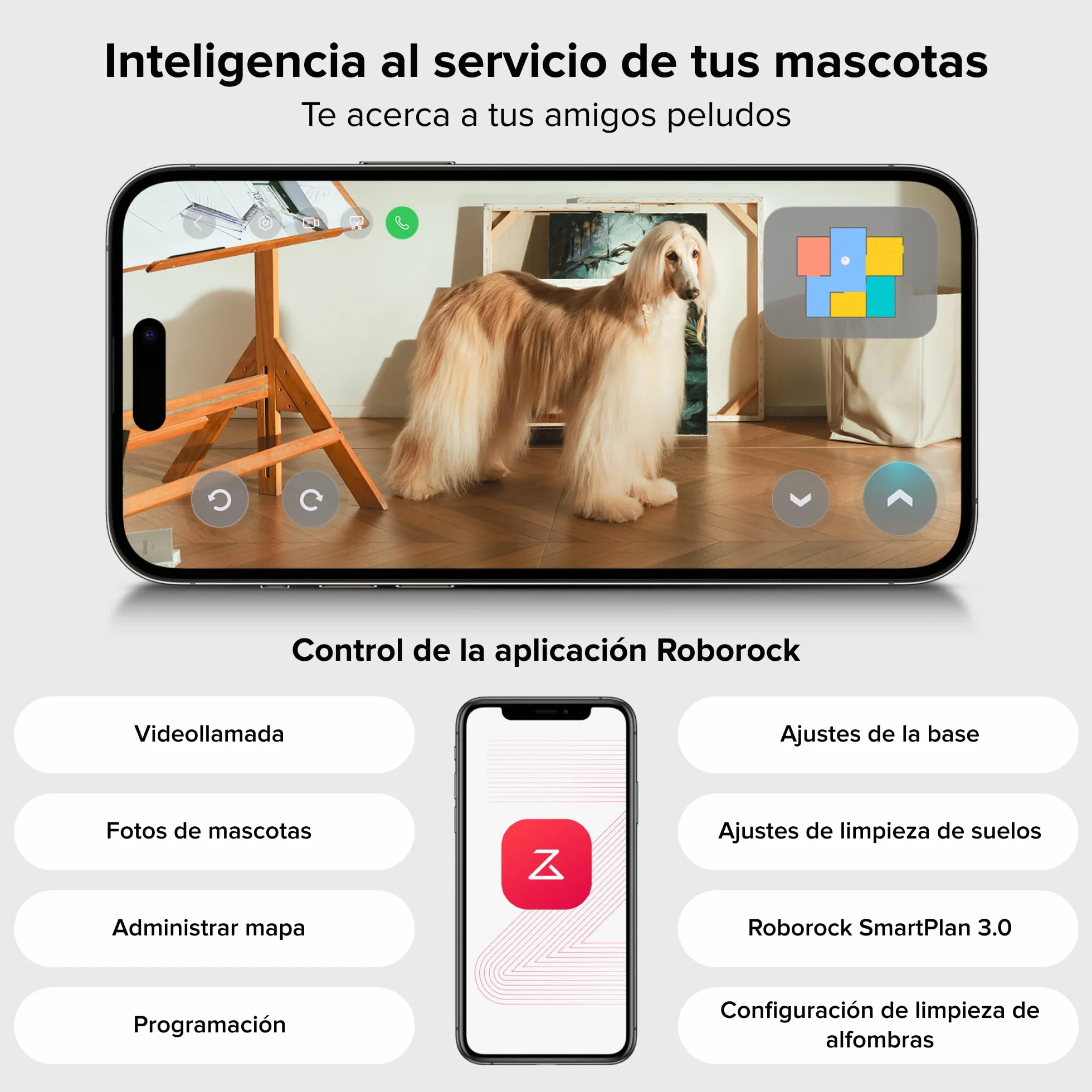 roborock Qrevo Curv 2 Pro Robot Aspirador y Fregasuelos, 25000 Pa, Zero-Enredos, Lavado Agua 100°C, Autolimpieza, Evita Obstáculos, Secado Automático, para Pelo de Mascotas