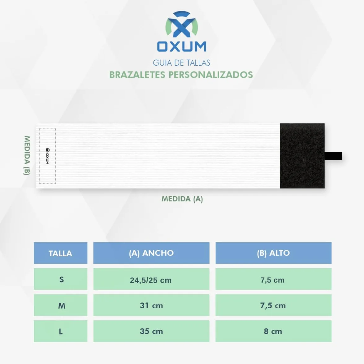 Brazalete de Capitán Personalizado OXUM Sport para Fútbol - Elástico y Ajustable con Escudo, Nombre y Bandera