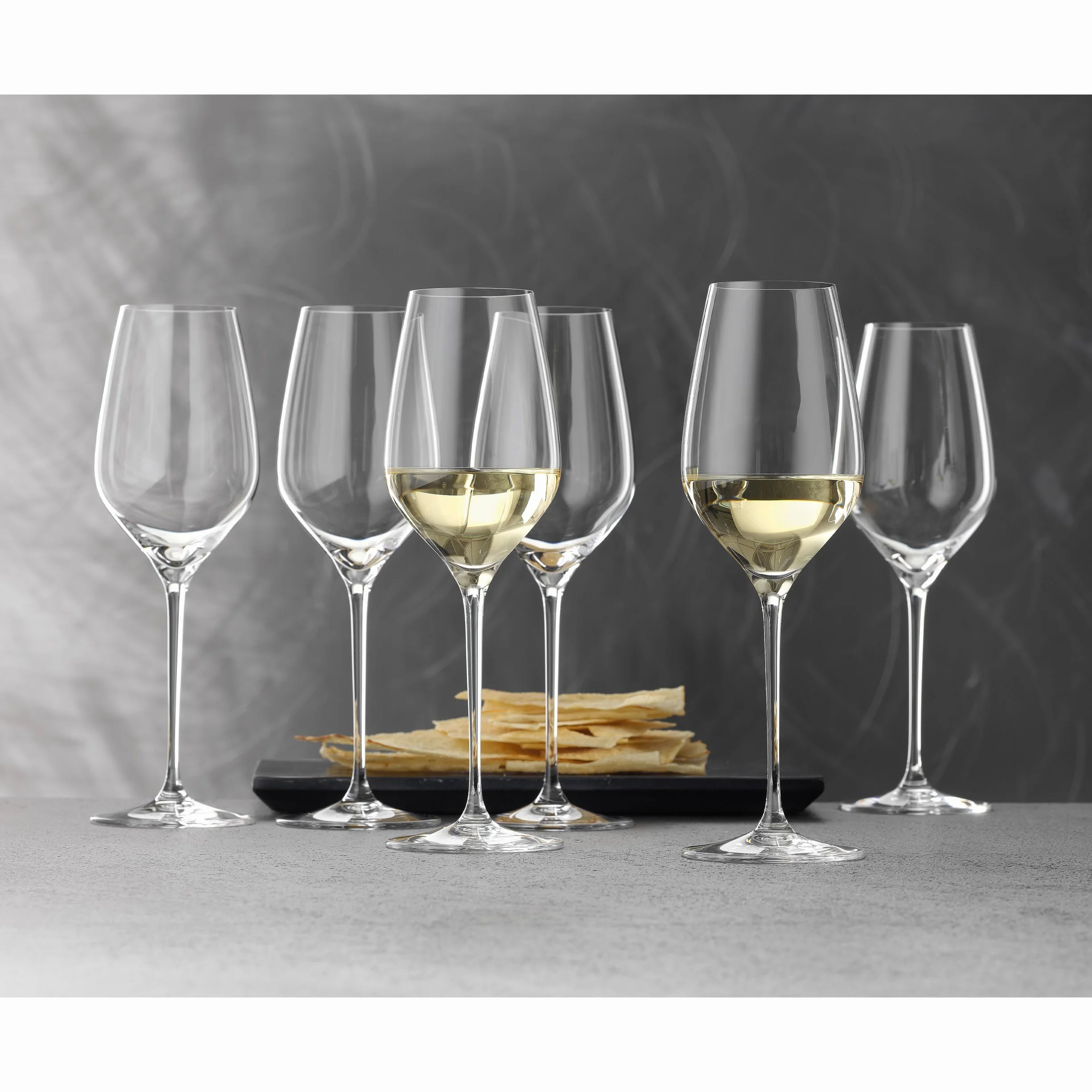 Spiegelau & Nachtmann, Topline 4190102 - Juego de 6 copas de vino blanco (cristal, 500 ml)