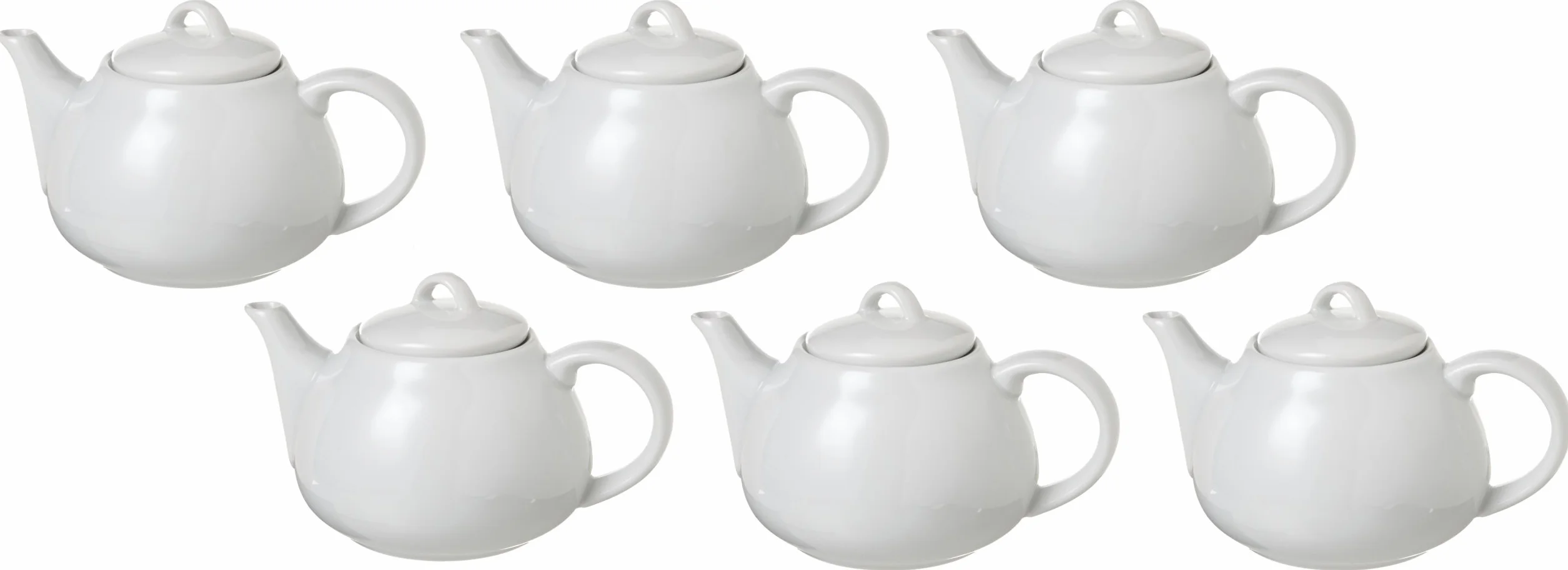 Tognana Vesuvio, Tetera CC 550, Porcelana, Blanco