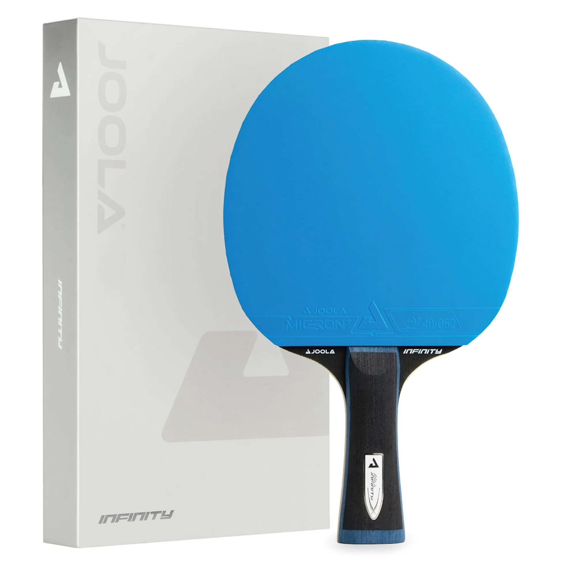 JOOLA Raqueta de ping pong White Infinity GL – Fibra de vidrio con almohadillas Micron+