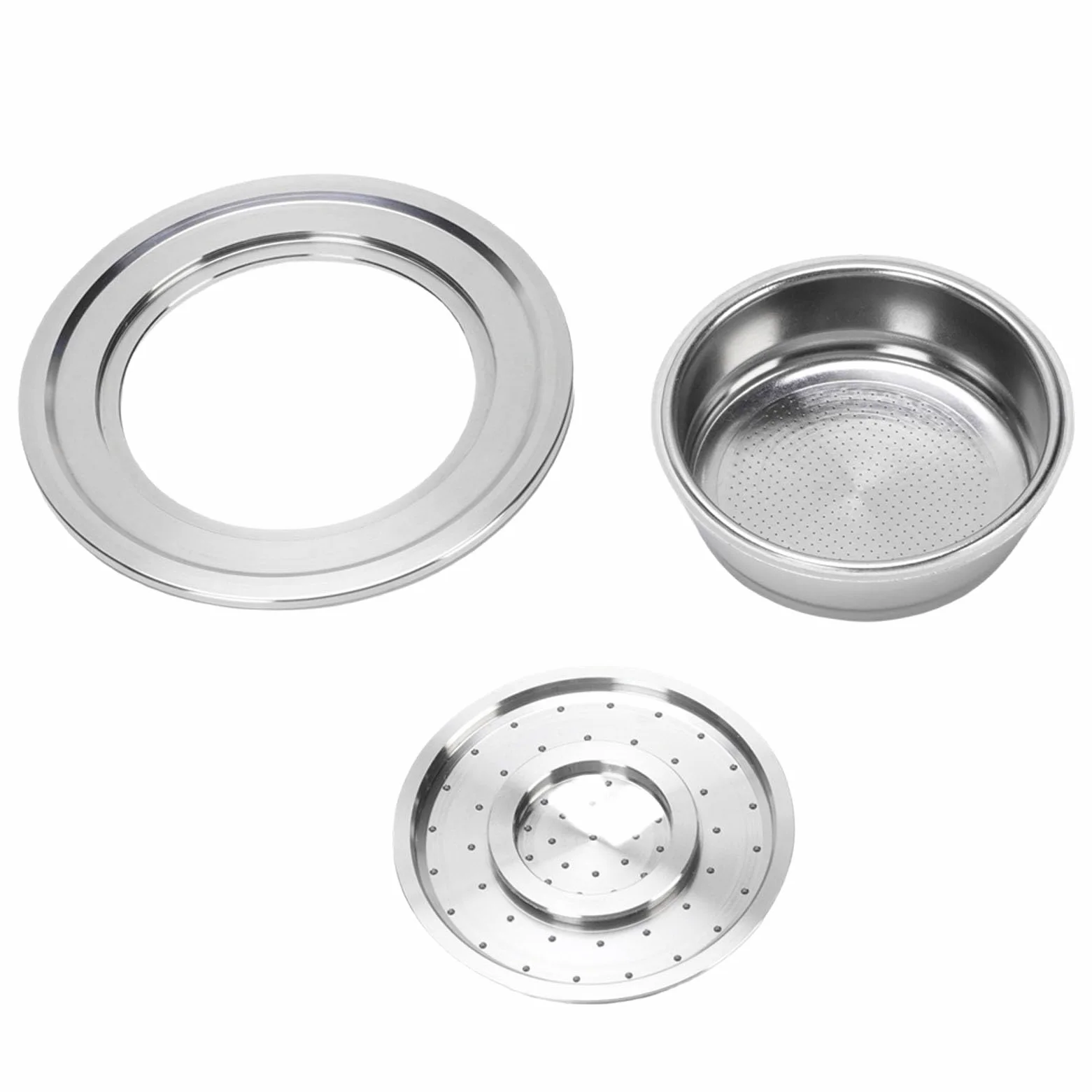 Taza de café recargable de acero inoxidable, taza de cápsula de café reutilizable apta para máquina de café , papel y acero inoxidable, buena para el medio ambiente y la comodidad