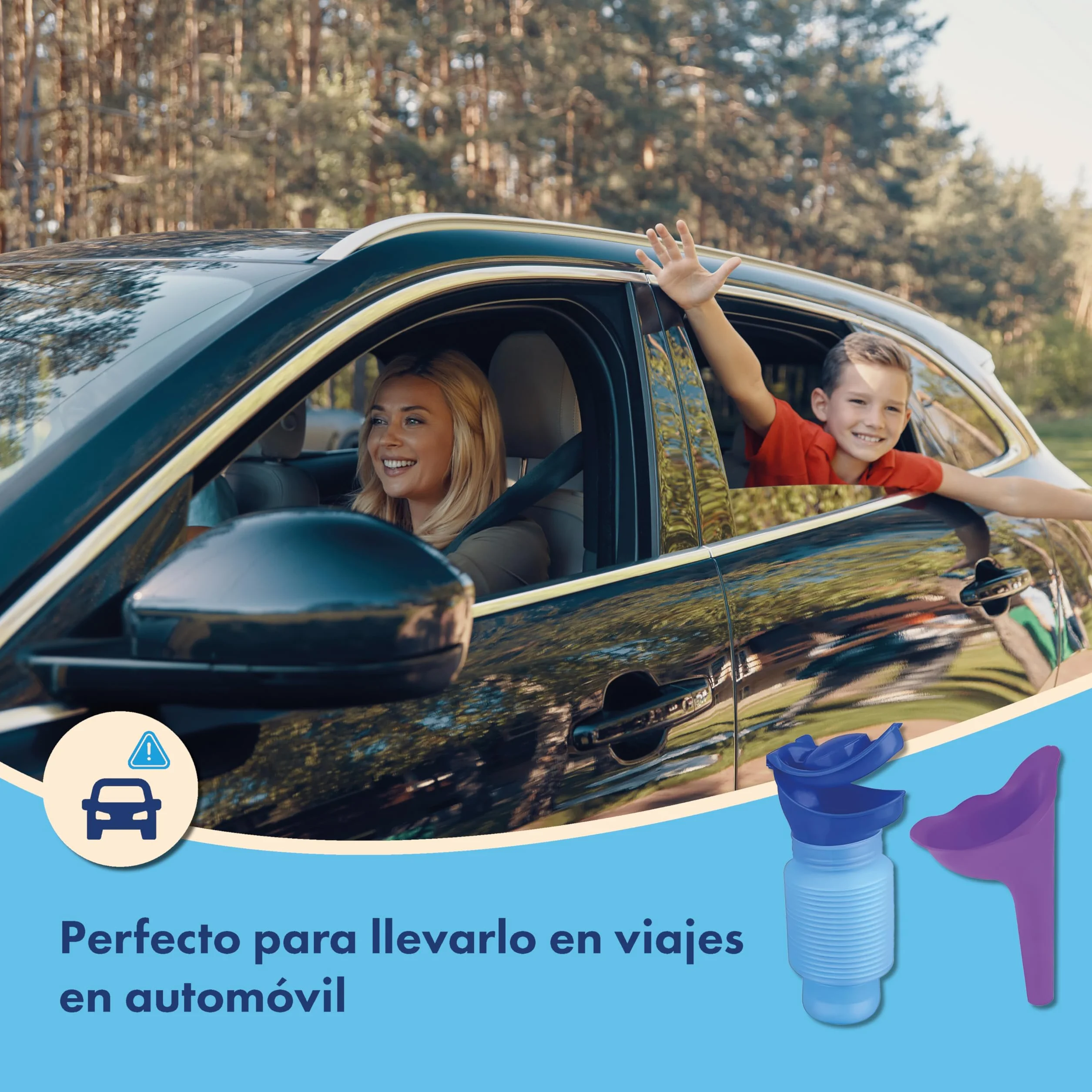 Pack urinario transportable de Emergencia para Hombres Mujeres y niños