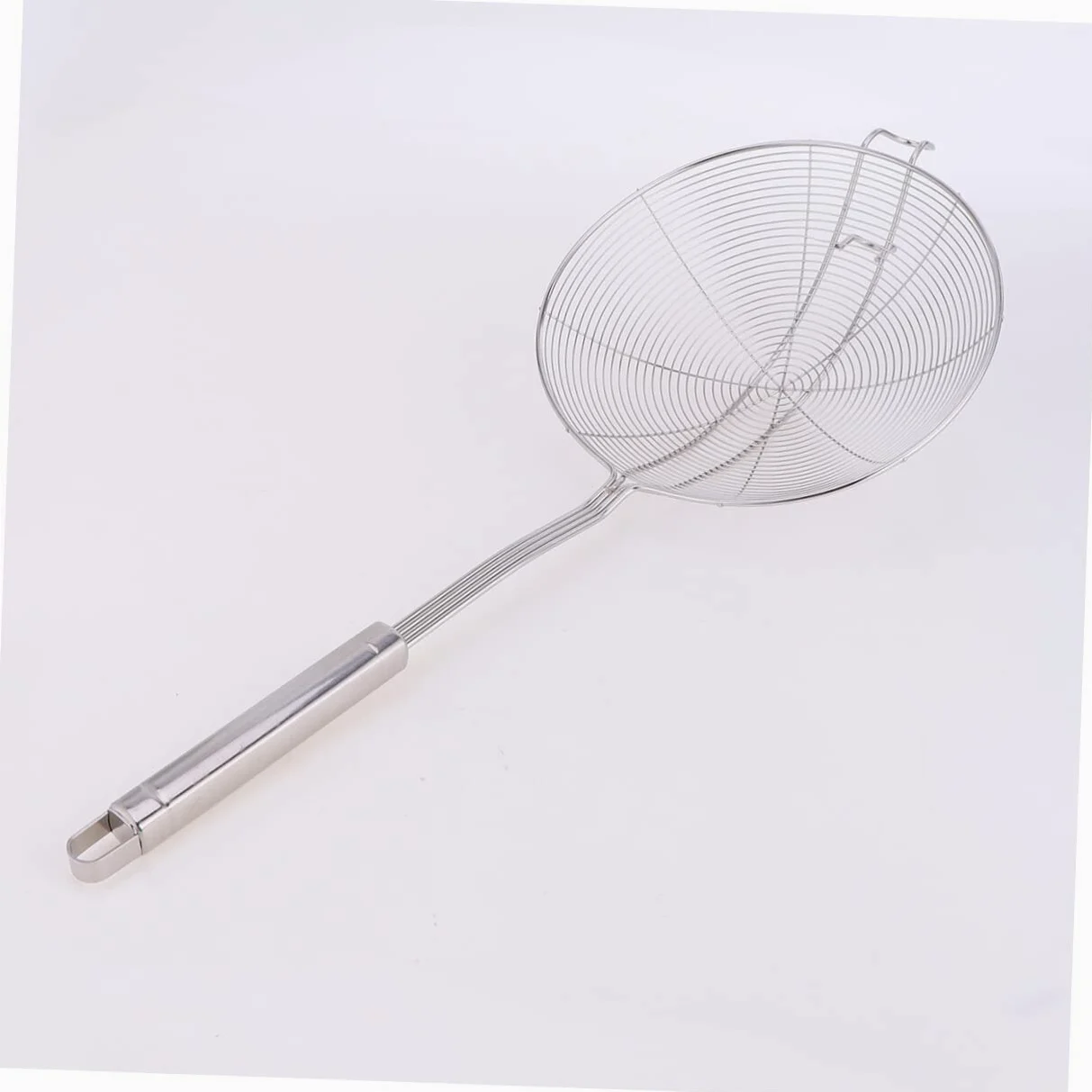 Colador de Cocina de Malla Fina de Acero Inoxidable con cucharón asiático y colador de Olla Caliente
