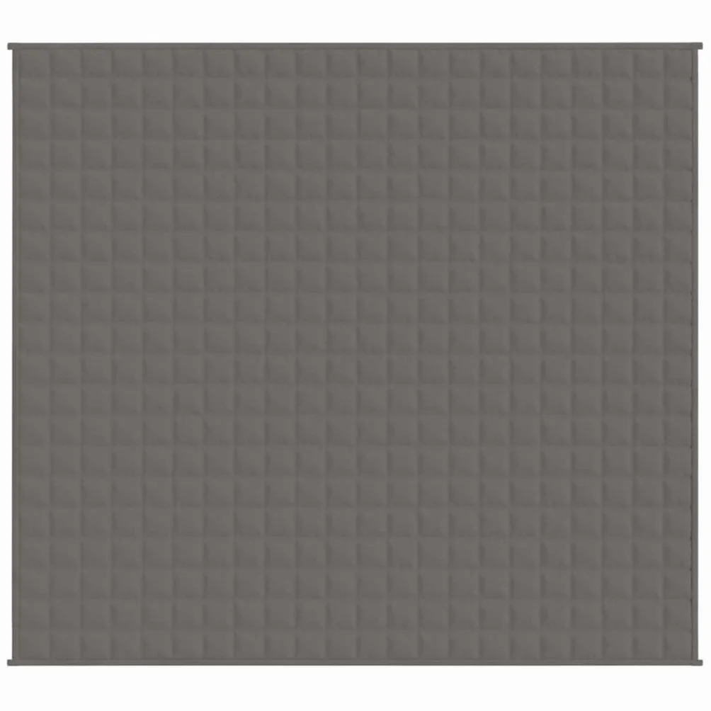 Manta pesada manta con peso gris manta relajante manta pesada manta de relajación manta para dormir transpirable manta con peso antiestrés edredón 200 x 230 cm 9 kg tejido