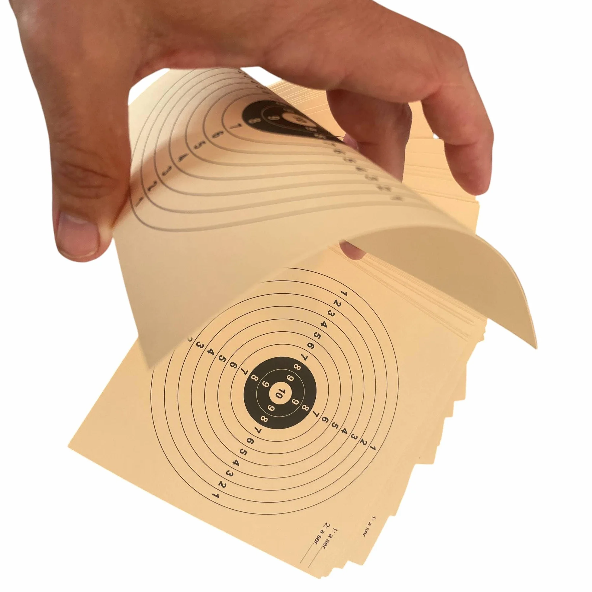 Dianas 14x14 cms 300 grs/m2 Airgun Airsoft