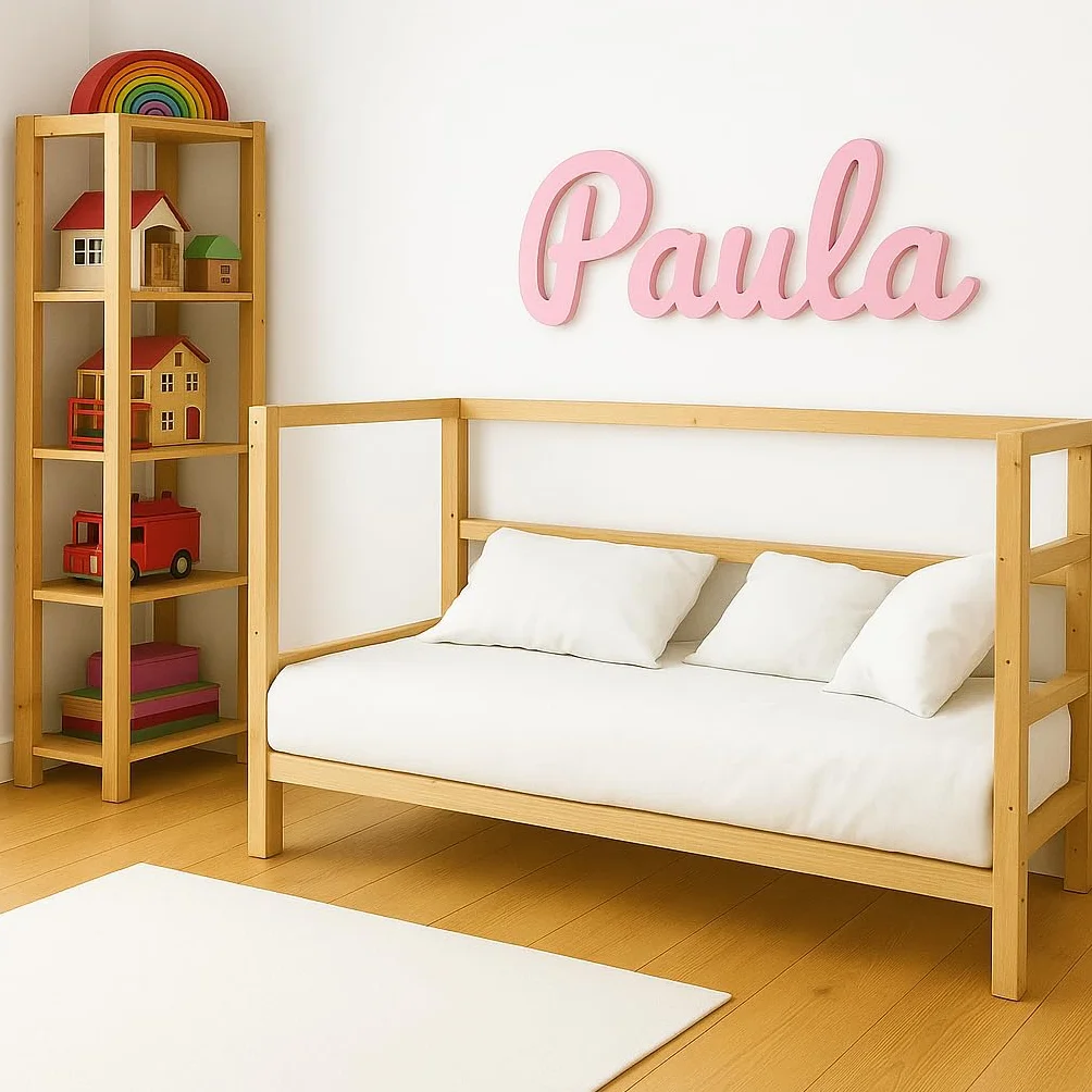Letras Decorativas Personalizadas 15/20/25 cm para Habitación Infantil, Bautizo o Baby Shower