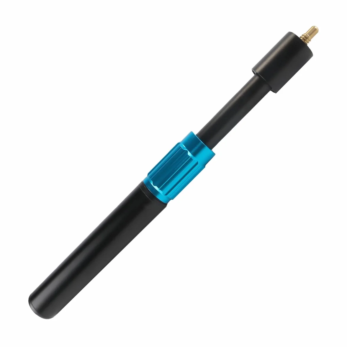 Extensión de taco de billar de 9 pulgadas, aleación de aluminio, negro