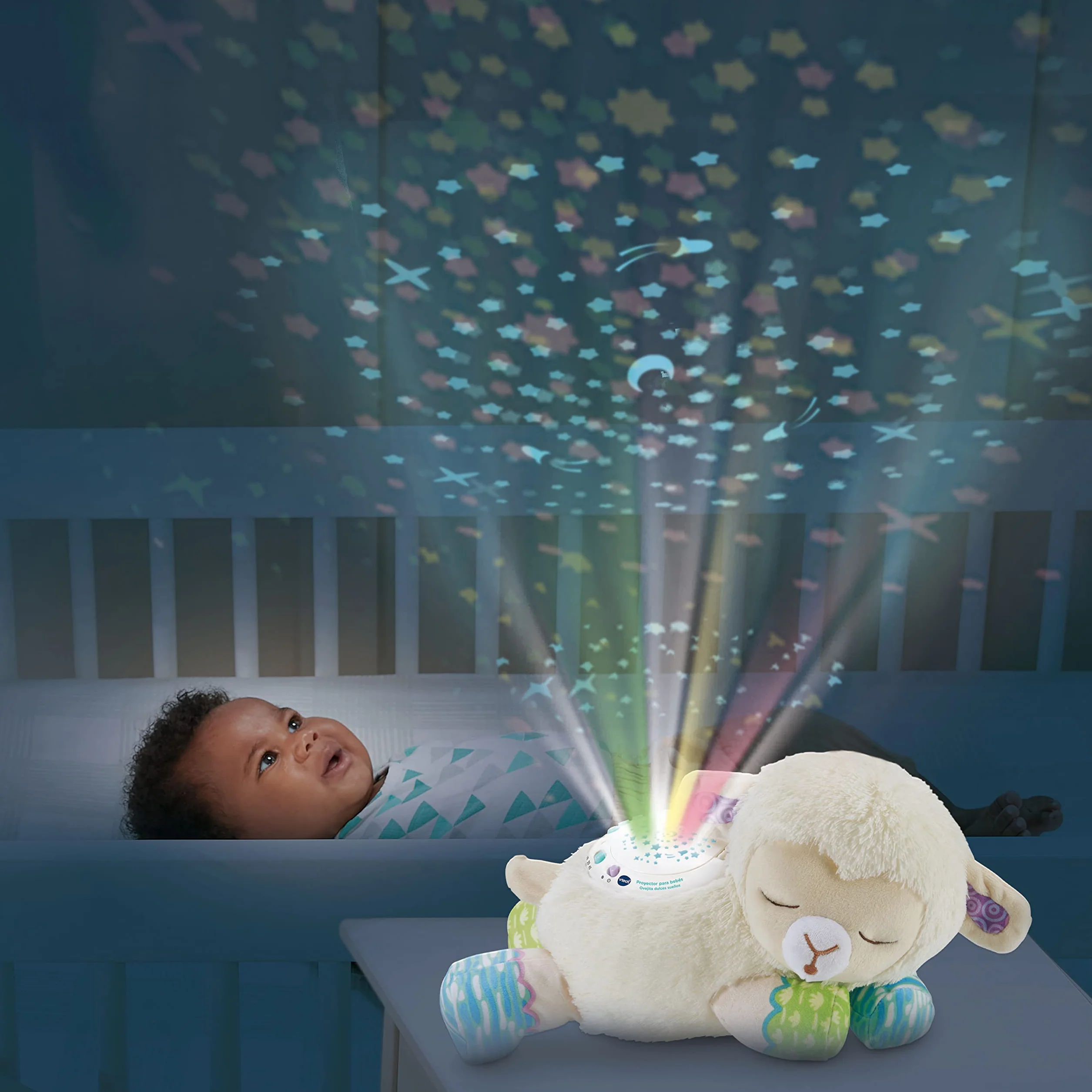 VTech Baby Proyector Peluche Ovejita Dulces sueños Juguete bebés +0 Meses versión ESP