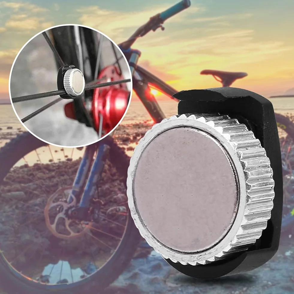 Imán de Velocímetro para Bicicleta, Accesorio con Imán de Radios
