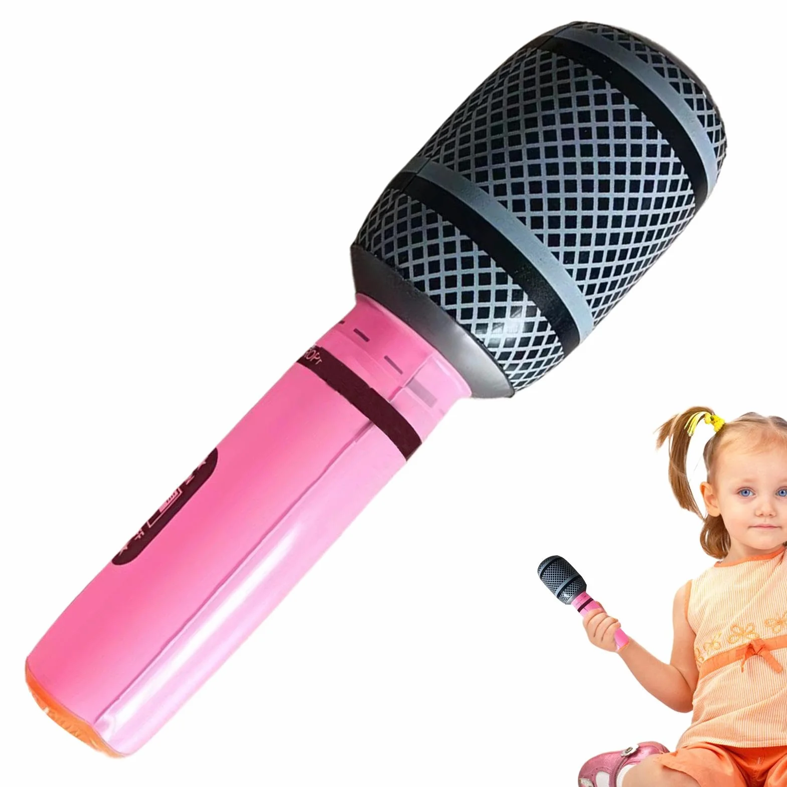 Micrófono Globo, micrófono Inflable - Variados explotan Accesorios de micrófono,Decoración de Actividades de Canto livianas para Concierto Musical
