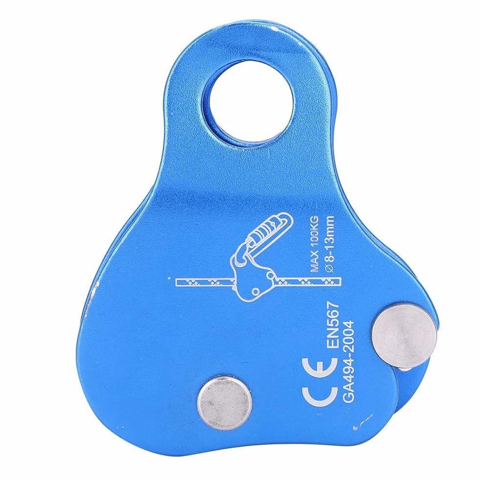Escalada Al Aire Montañismo Engranaje Cuerda de Aluminio Bloqueo Grigri Kits de Protección