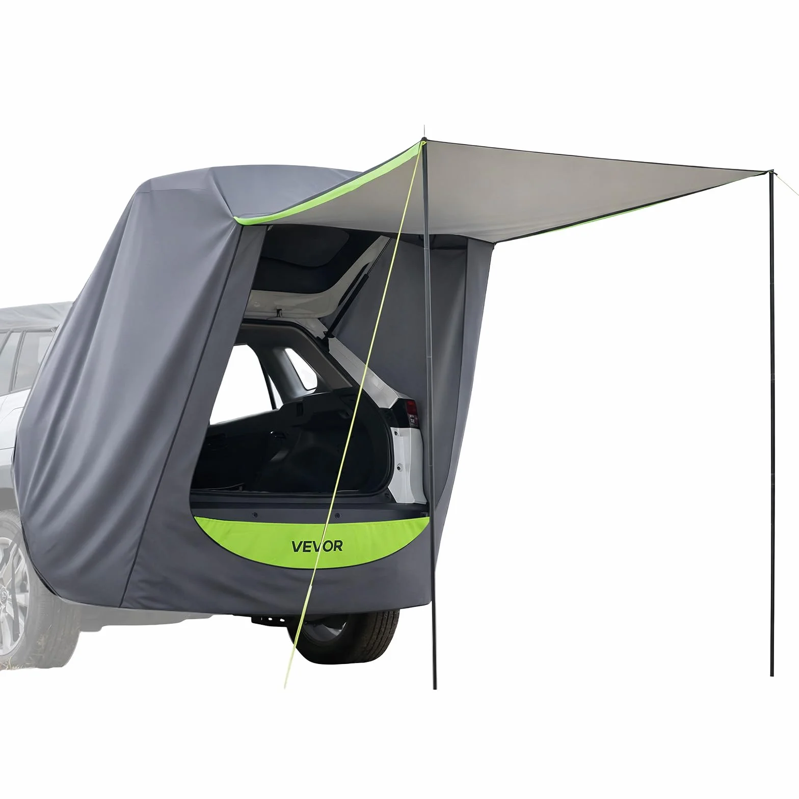 VEVOR Tienda de Campaña con Toldo para Coche 150x150 cm Impermeable PU2000 mm Carpa para Acampar