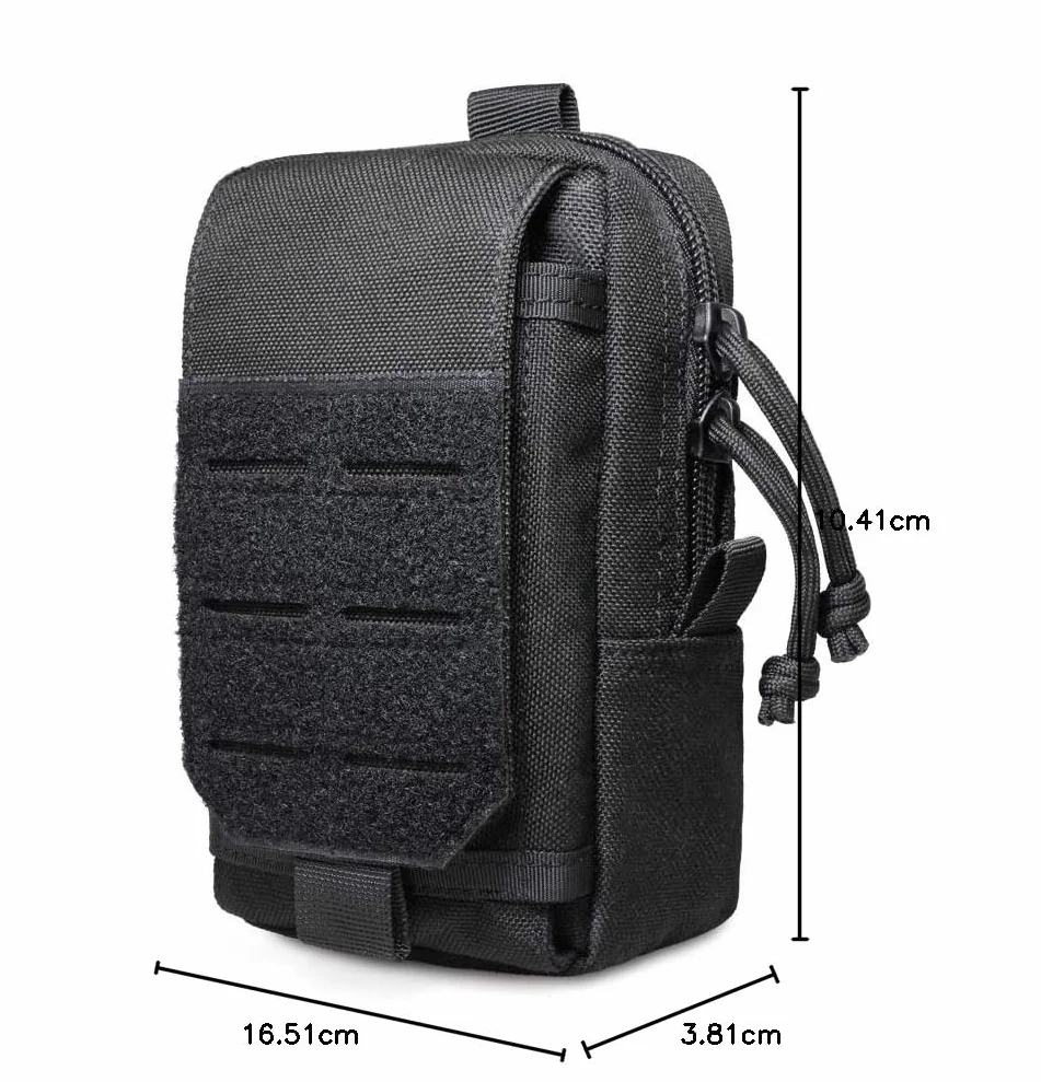 WYNEX Bolsa táctica EDC Molle Utility Pouches Organizer Phone Holder Waist Pack
