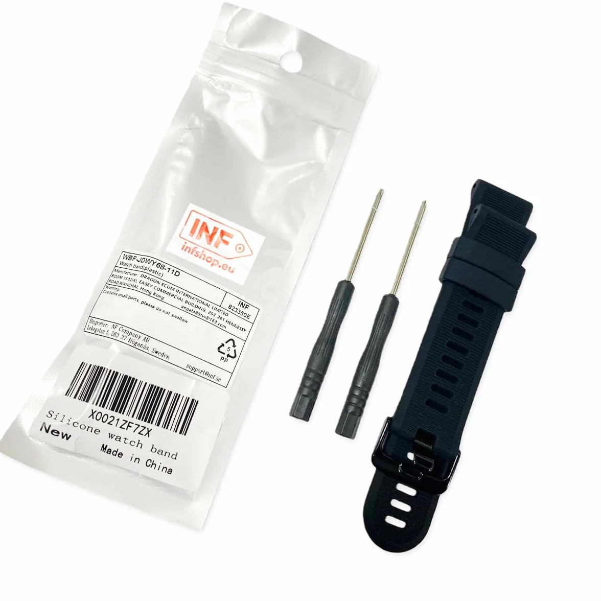 Correa de silicona compatible con Garmin Forerunner 945/935/Fenix 5, 22 mm, deportiva duradera