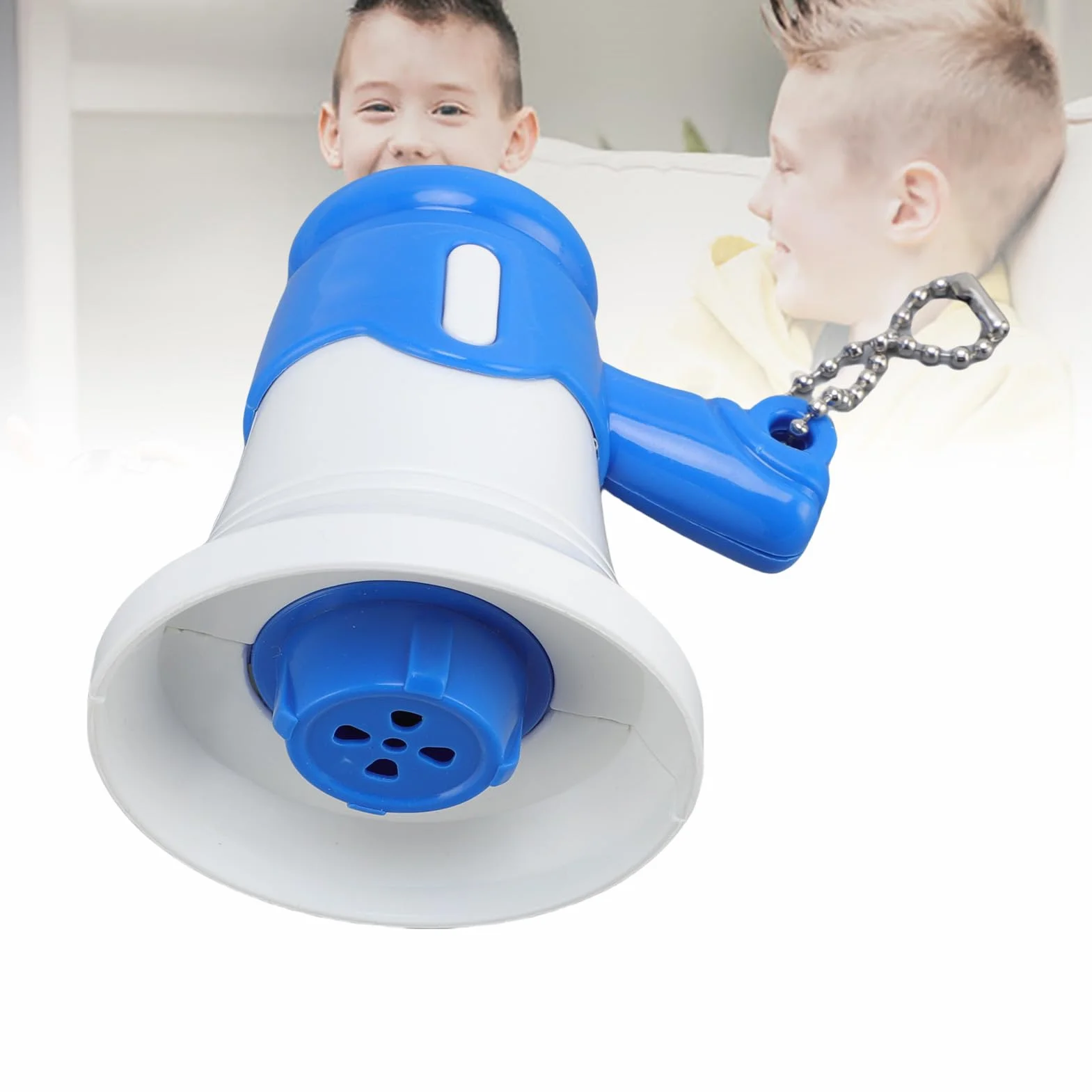 Mini Megáfono Toy 3PCs, Altavoz Musical Llavero con Canciones Integradas, Juguete Portátil de Plástico