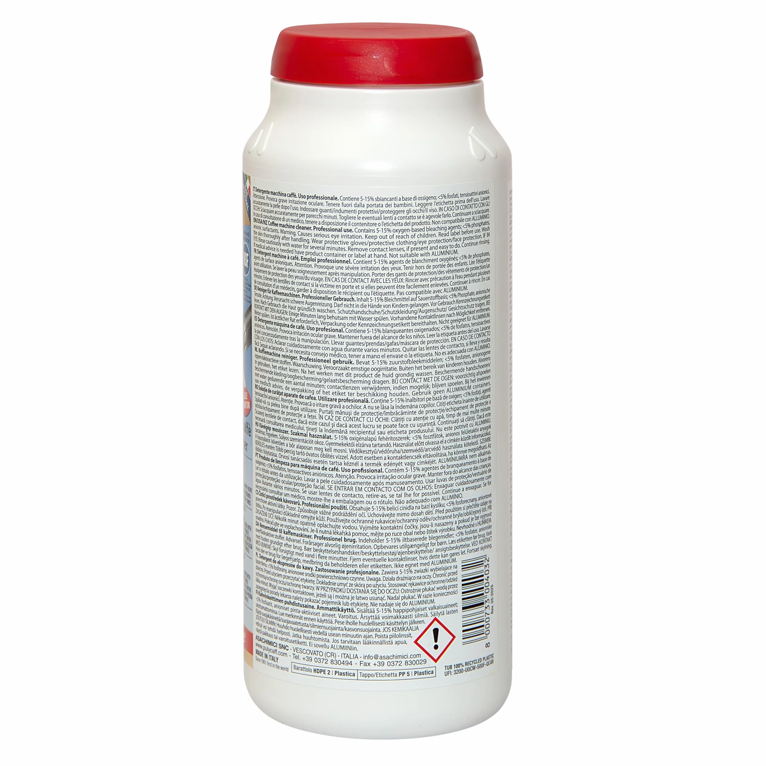 Puly Caff Polvere - Polvo de limpieza para café expreso (900 g)