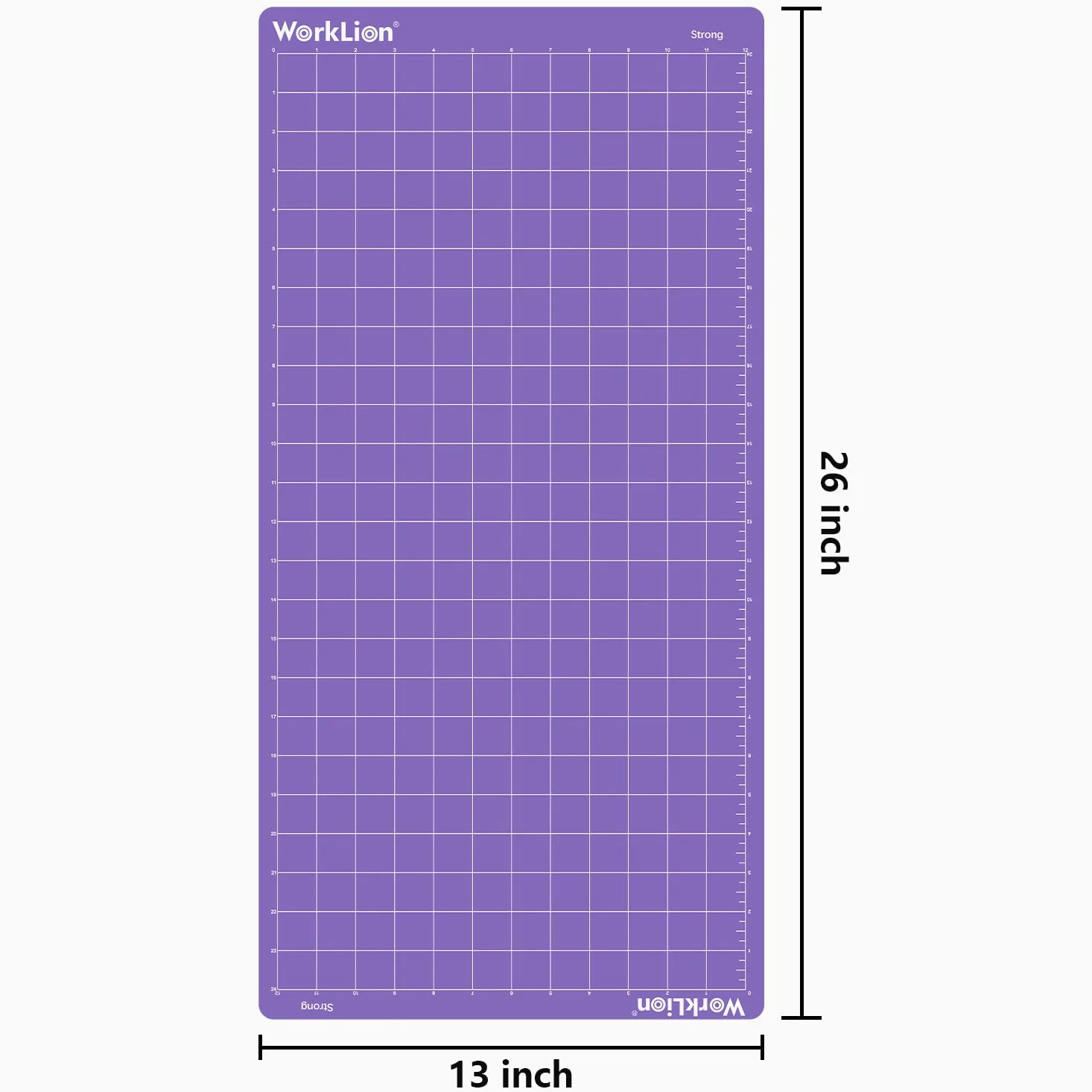 WORKLION Alfombrilla de corte 30,5 x 61cm para Cricut Explore One/Air/Air 2/Maker Variedad adhesiva(Bajo,Moderado,Fuerte) antideslizante y duradera, accesorios de repuesto para Cricut