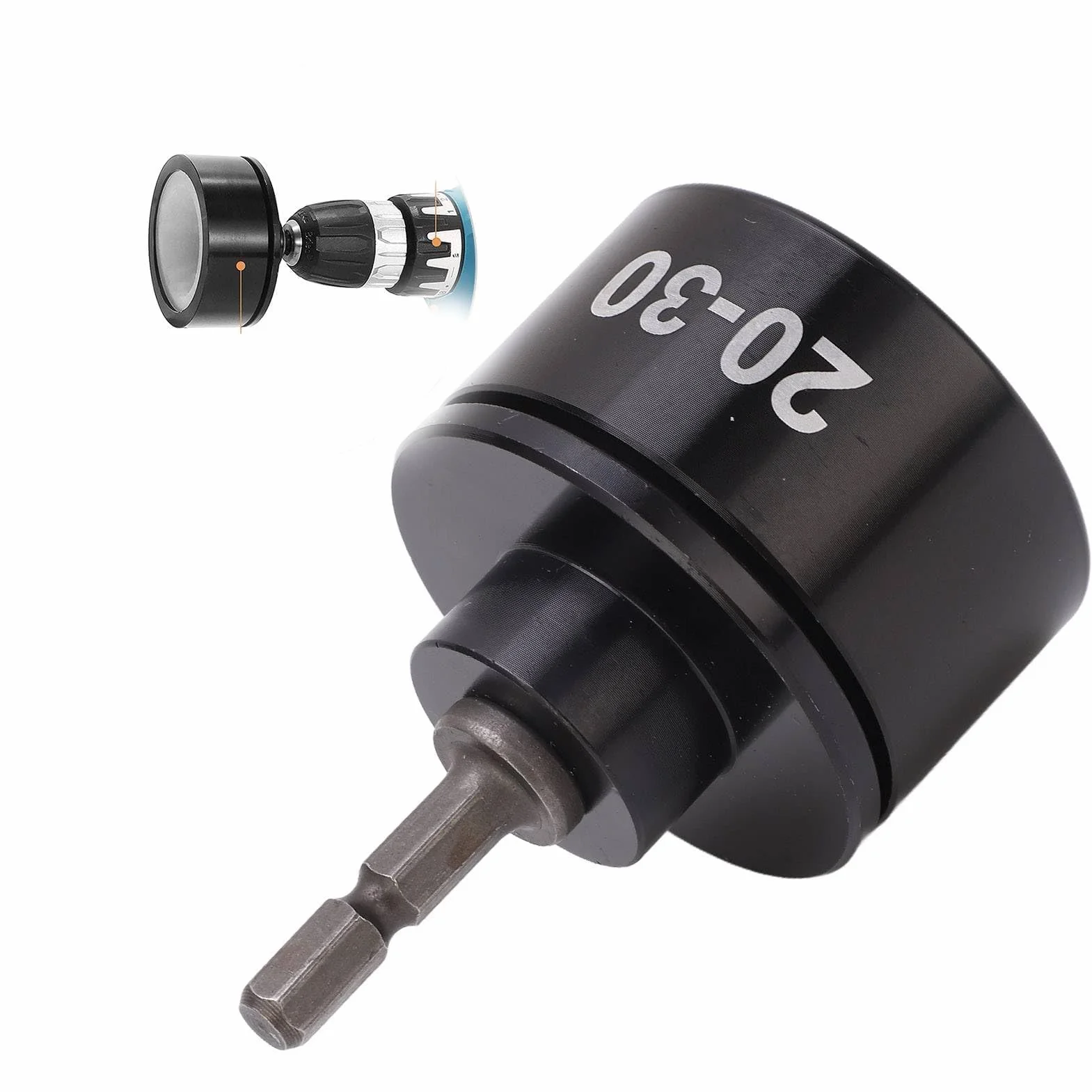 Máquina Taponadora De Bits, 20 a 30mm Cabezal Para Tapadora De Botellas Automática, Metal Broca Para Tapadora De Botellas, Fácil Operación Accesorio Eléctrico Para Tapadora De Botellas