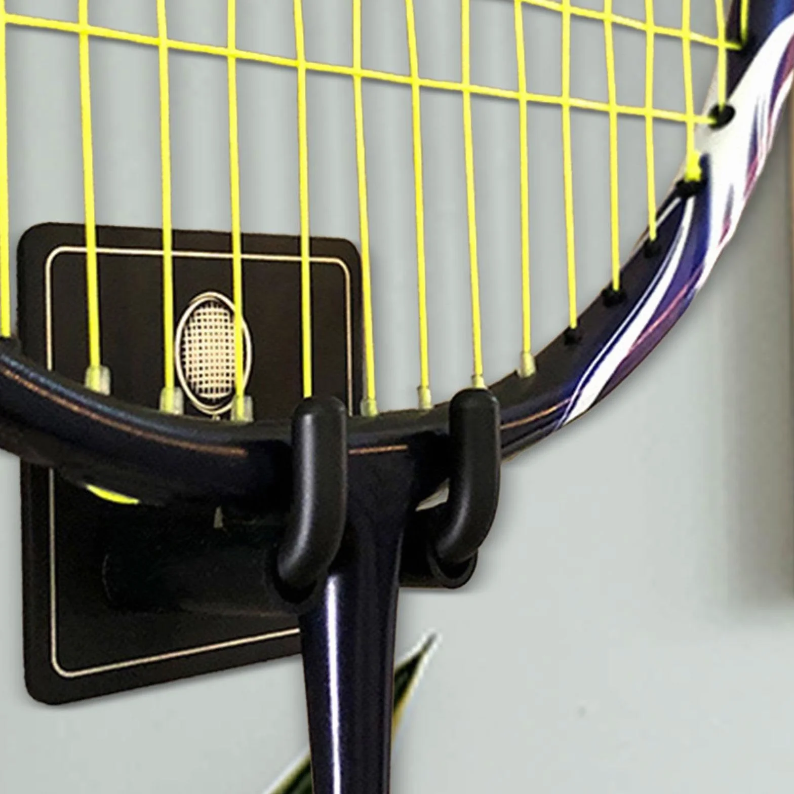 Soporte para Raqueta de Tenis de Pared, Estante de Acero Inoxidable, Gancho Universal