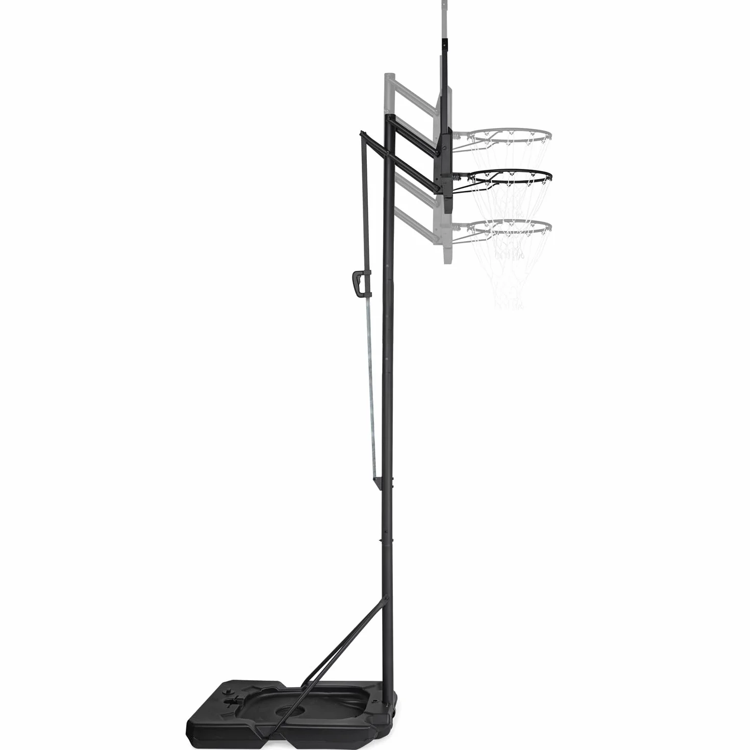 VirtuFit Canasta de baloncesto ajustable exterior 145-305 cm 245-305 cm