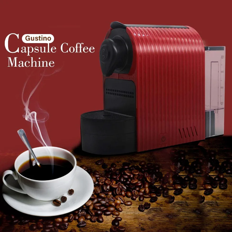 Cafetera Máquina De Café, Máquina De Café De Cápsulas Italianas, Máquina De Café De Cápsulas Pequeñas Automática De Oficina para El Hogar Adecuado Compatible con Cápsulas Nestlé, Regalos Com