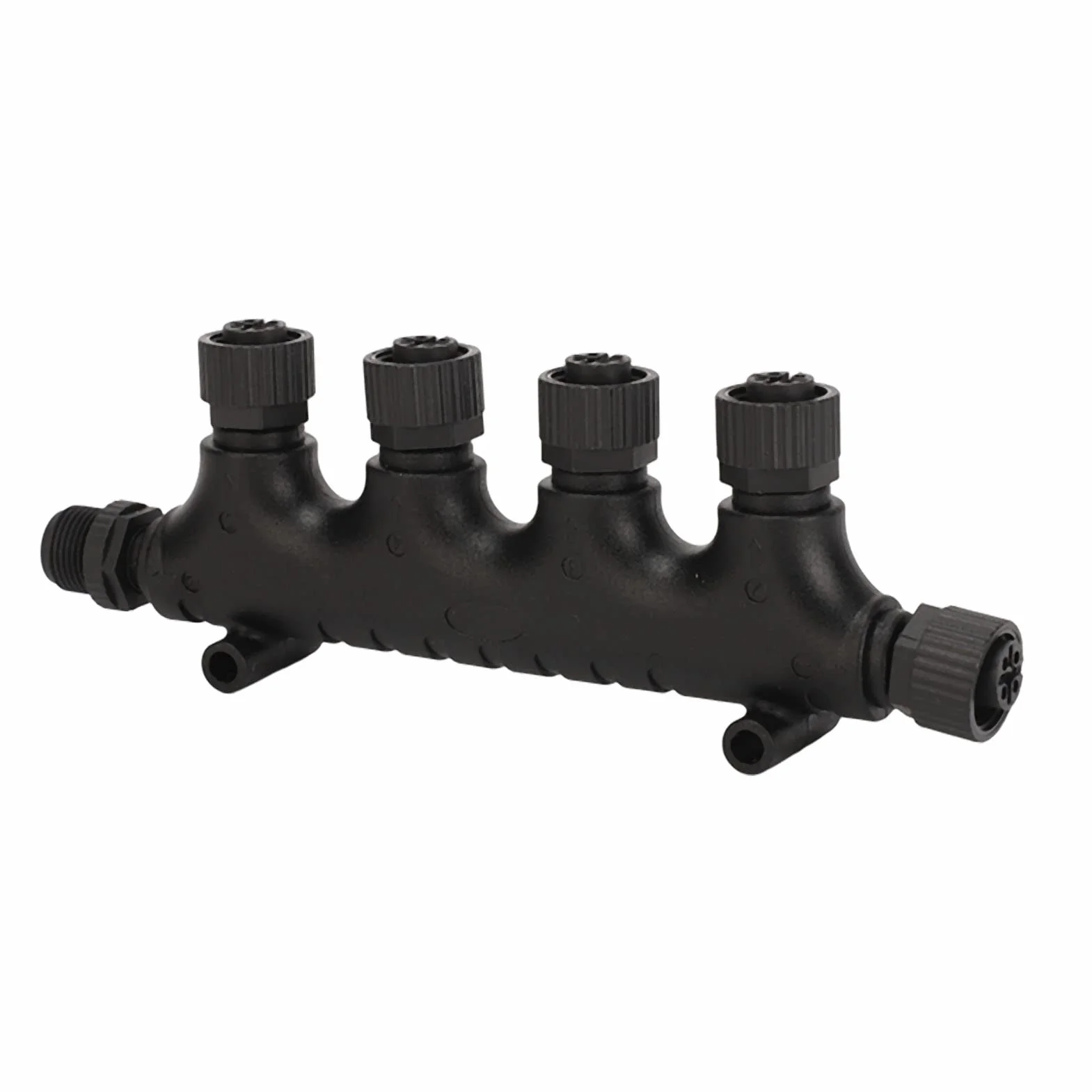 Conector en T de 4 Puertos NMEA 2000 N2K IP67 Resistente al Agua para Redes Lowrance