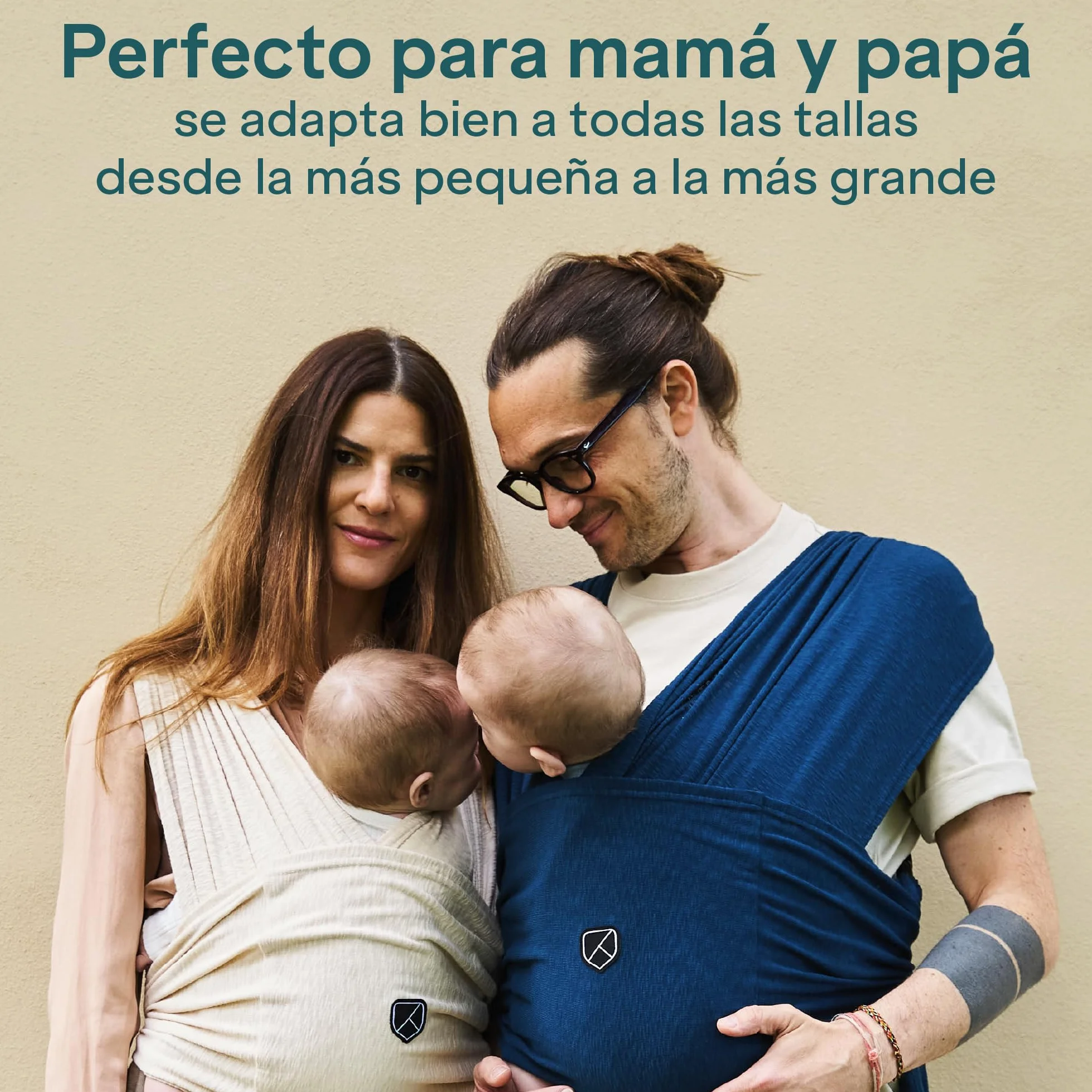 Koala Babycare Fular Portabebés Elástico Ajustable Unisex Hasta 9 kg