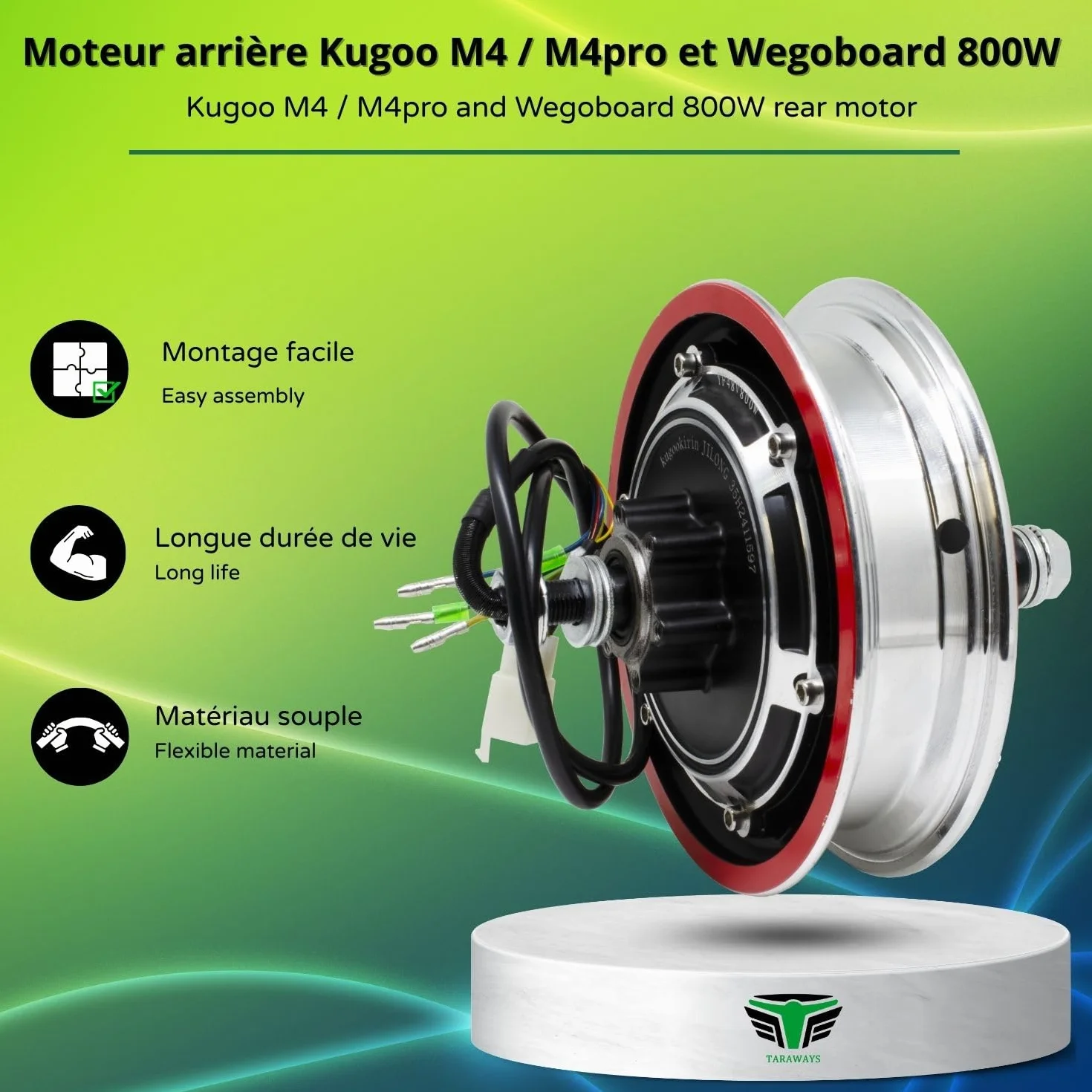 Motor trasero compatible con patinete eléctrico Kugoo M4/M4pro